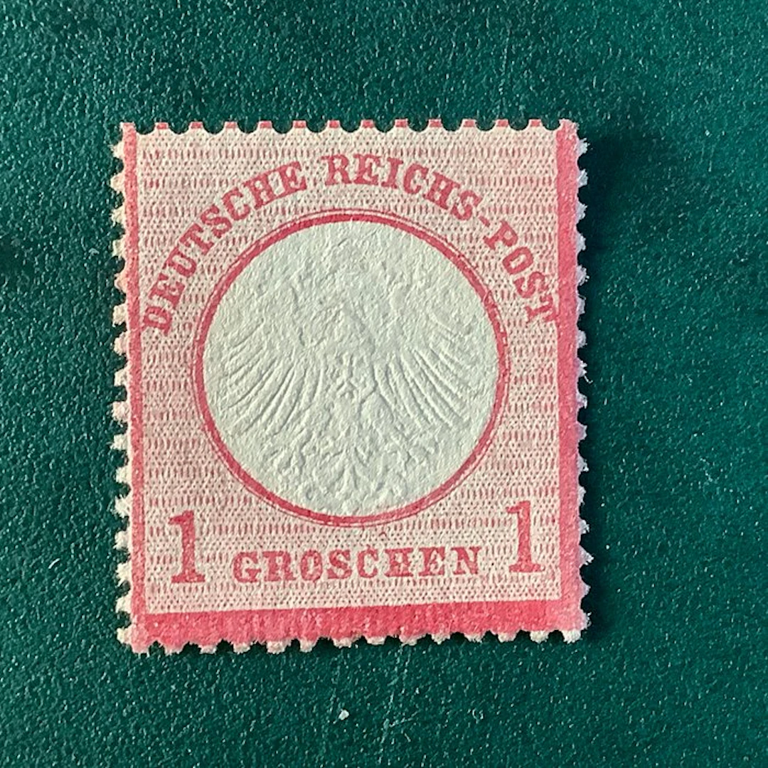 German Empire 1872 - 1 Groschen small chest shield - MNG - Michel 4