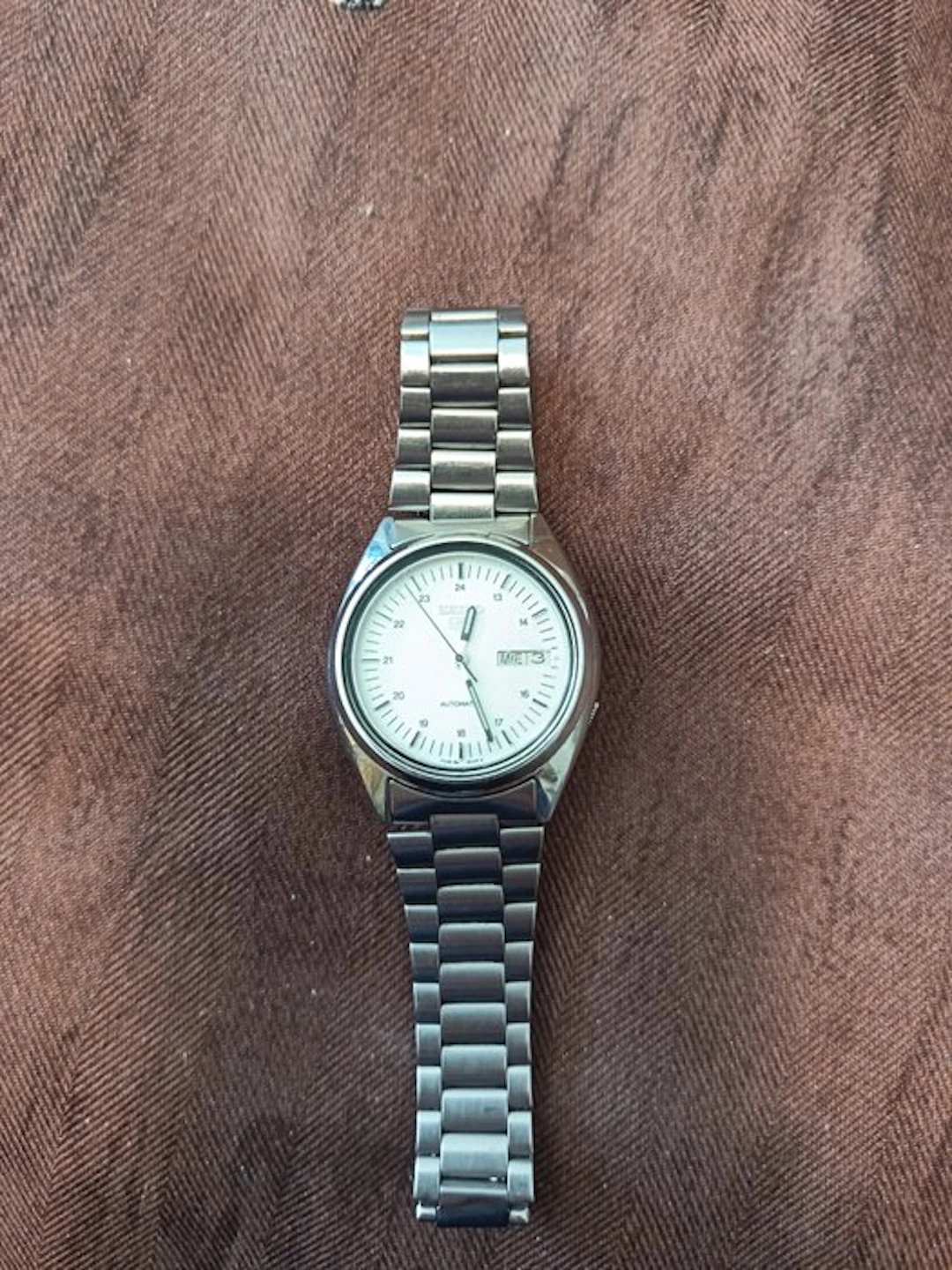 Seiko - Seiko 5 Automatic "Wafer Dial" 24h - No reserve...