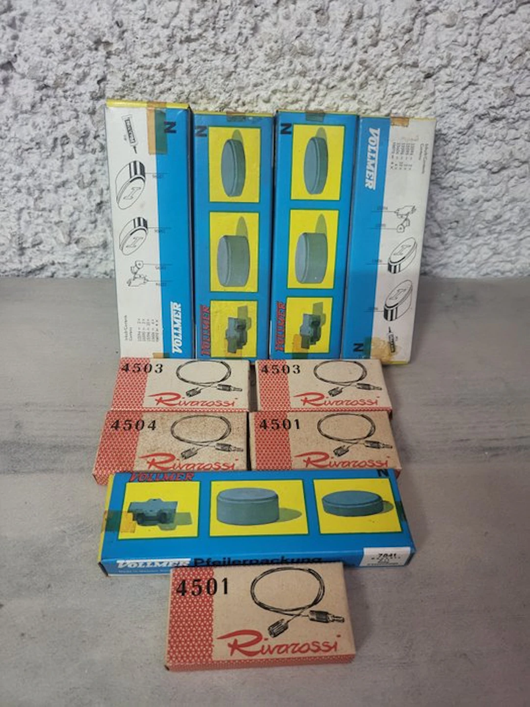Rivarossi 1:160 - Model car (9) - Accessori per plastico...