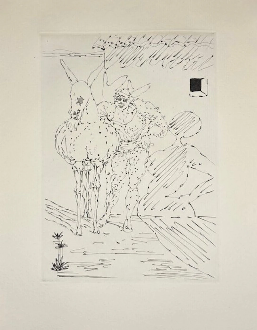 Salvador Dali (1904-1989) - Le Tricorne (El sombrero de tres picos)