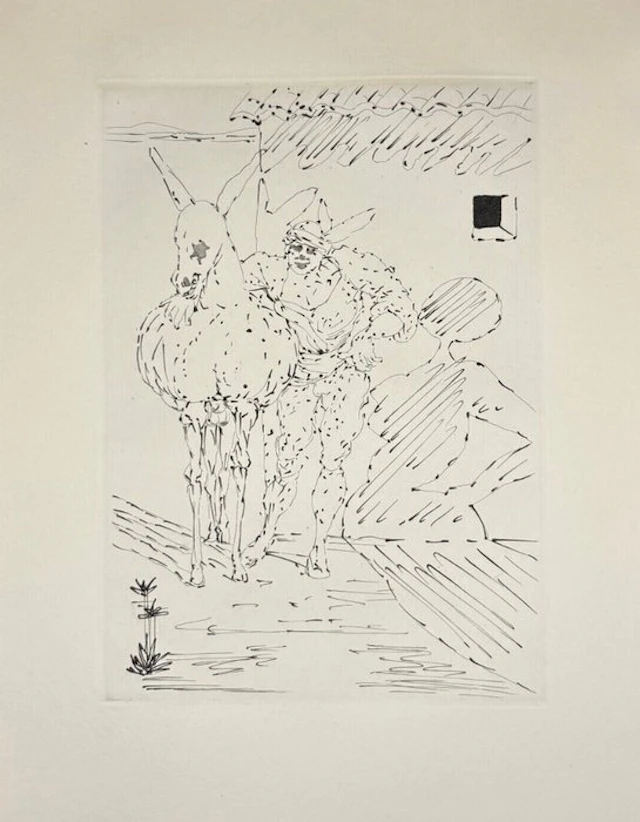 Salvador Dali (1904-1989) - Le Tricorne (El sombrero de tres picos)
