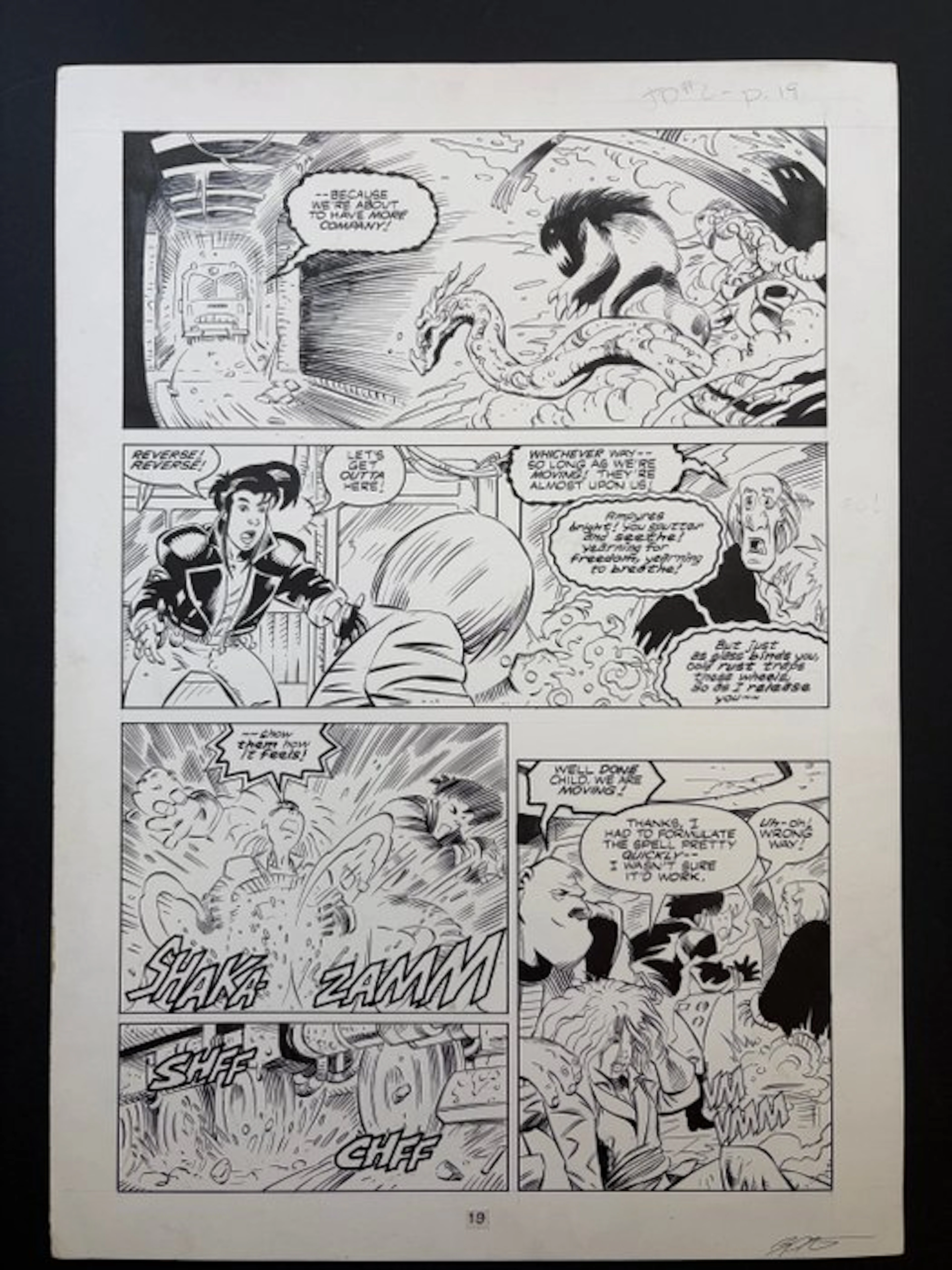 Neil Vokes & Rich Rankin - 1 Original page - Jonny Demon - #2 (p