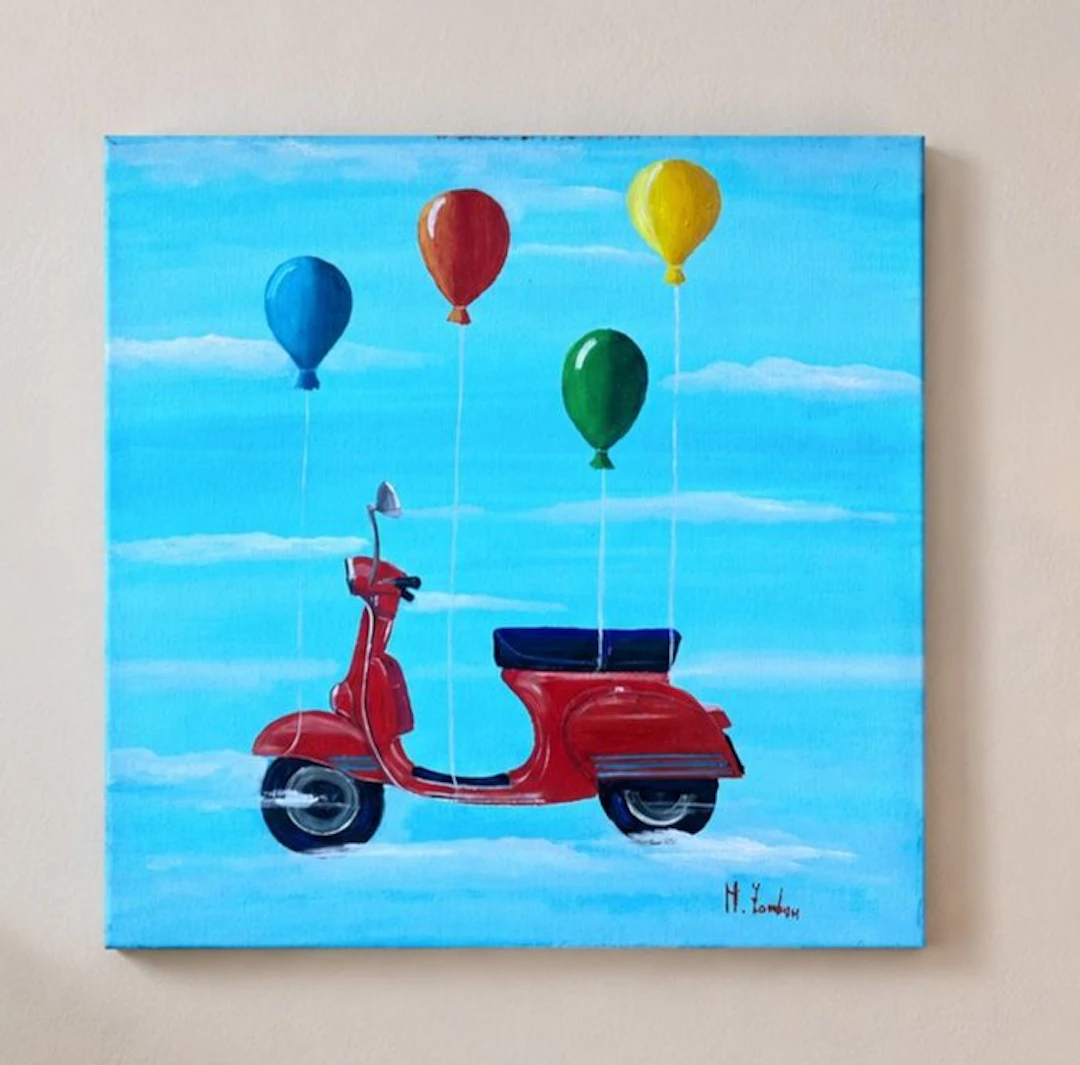 Monica zambon - Una vespa nel cielo