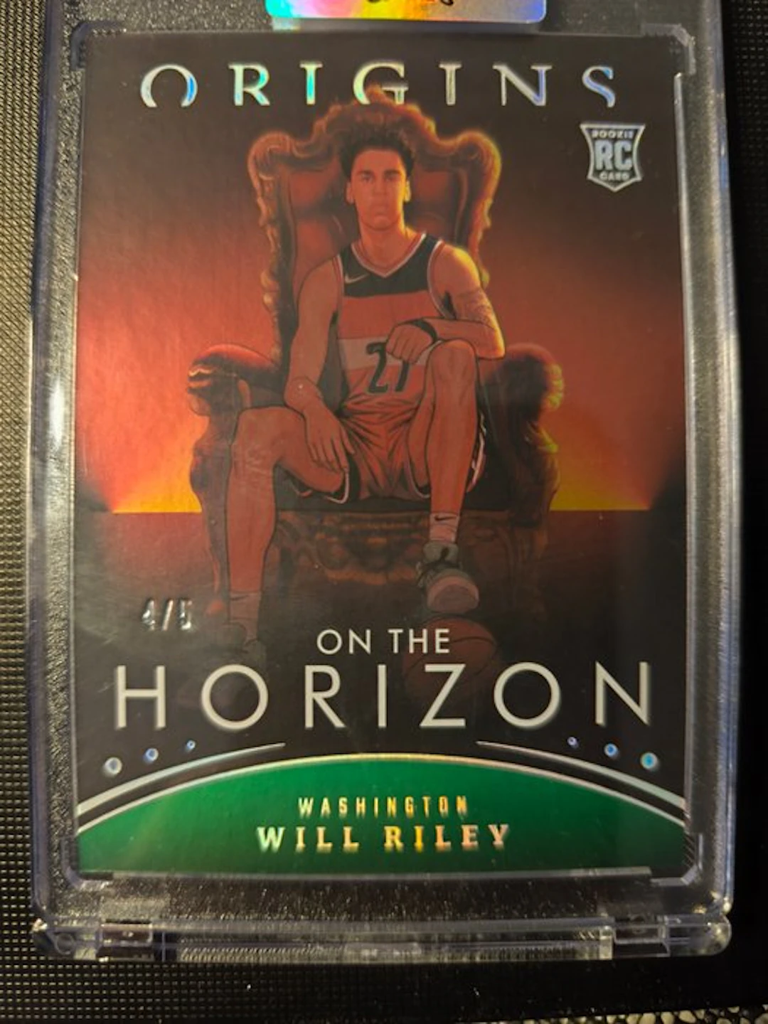 2025/26 Panini Origins Will Riley Serialised card