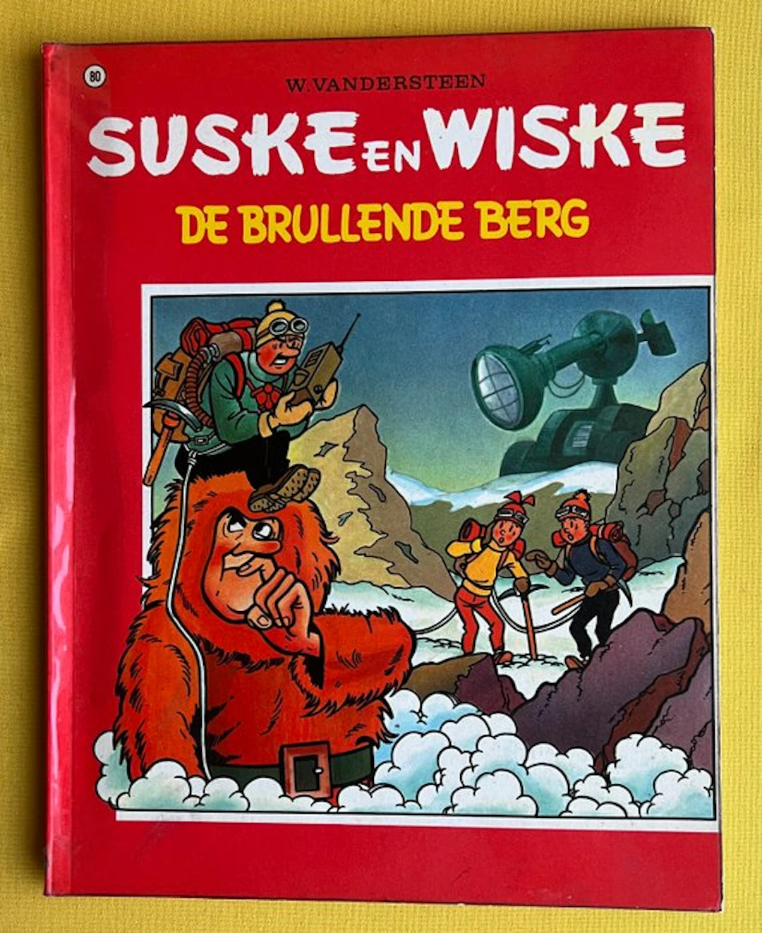 Suske en Wiske VK - 80 De brullende berg...