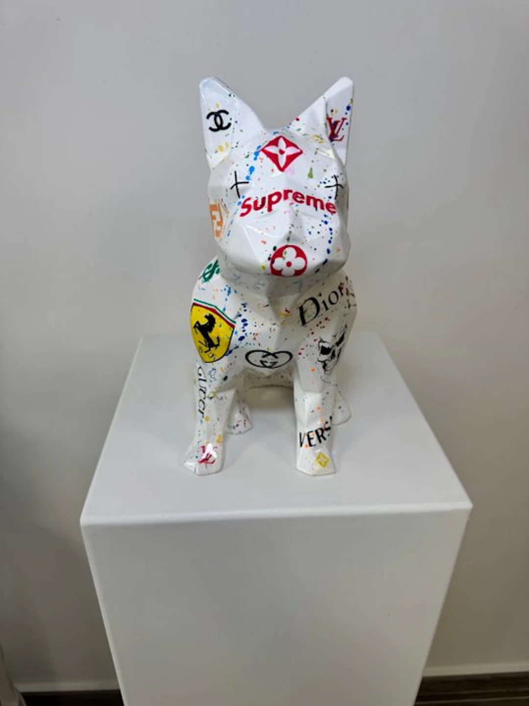 Pali - Sculpture Bouledogue Pop Art de Luxe - Picsou