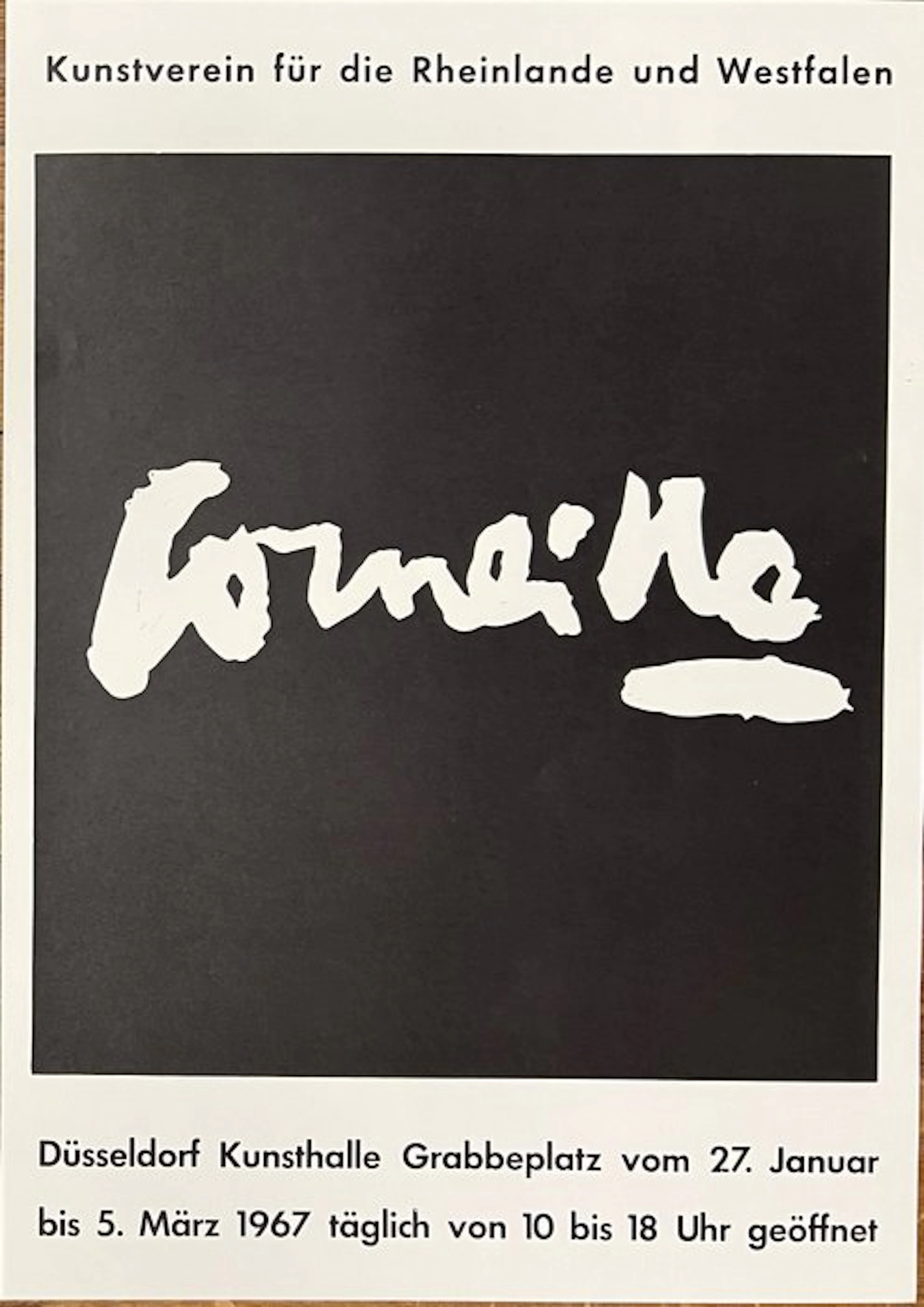 Guillaume Corneille (1928-2010) - Rare affiche...