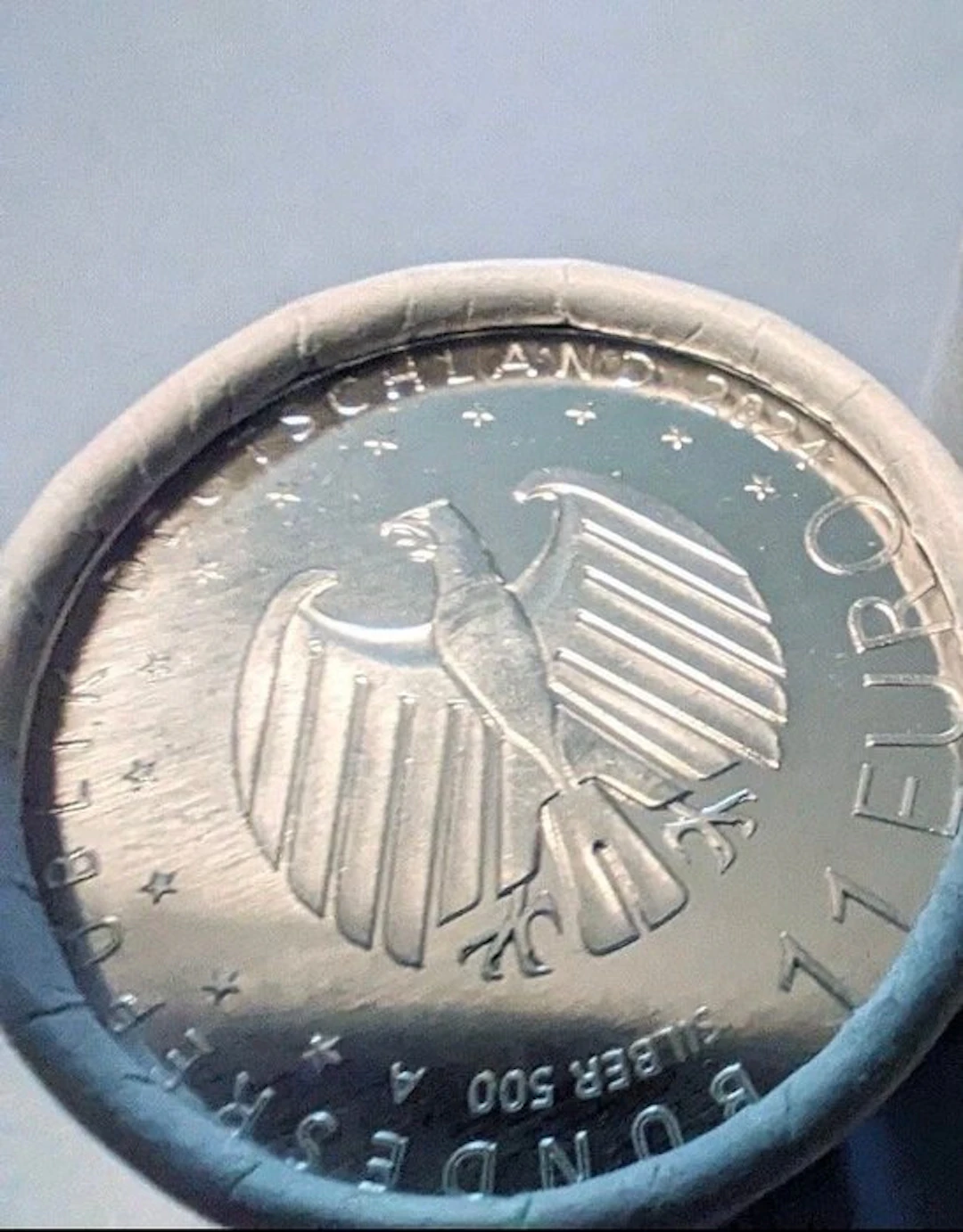 Germany. 11 Euro 2024 "UEFA Euro 2024" (25 coins) in roll
