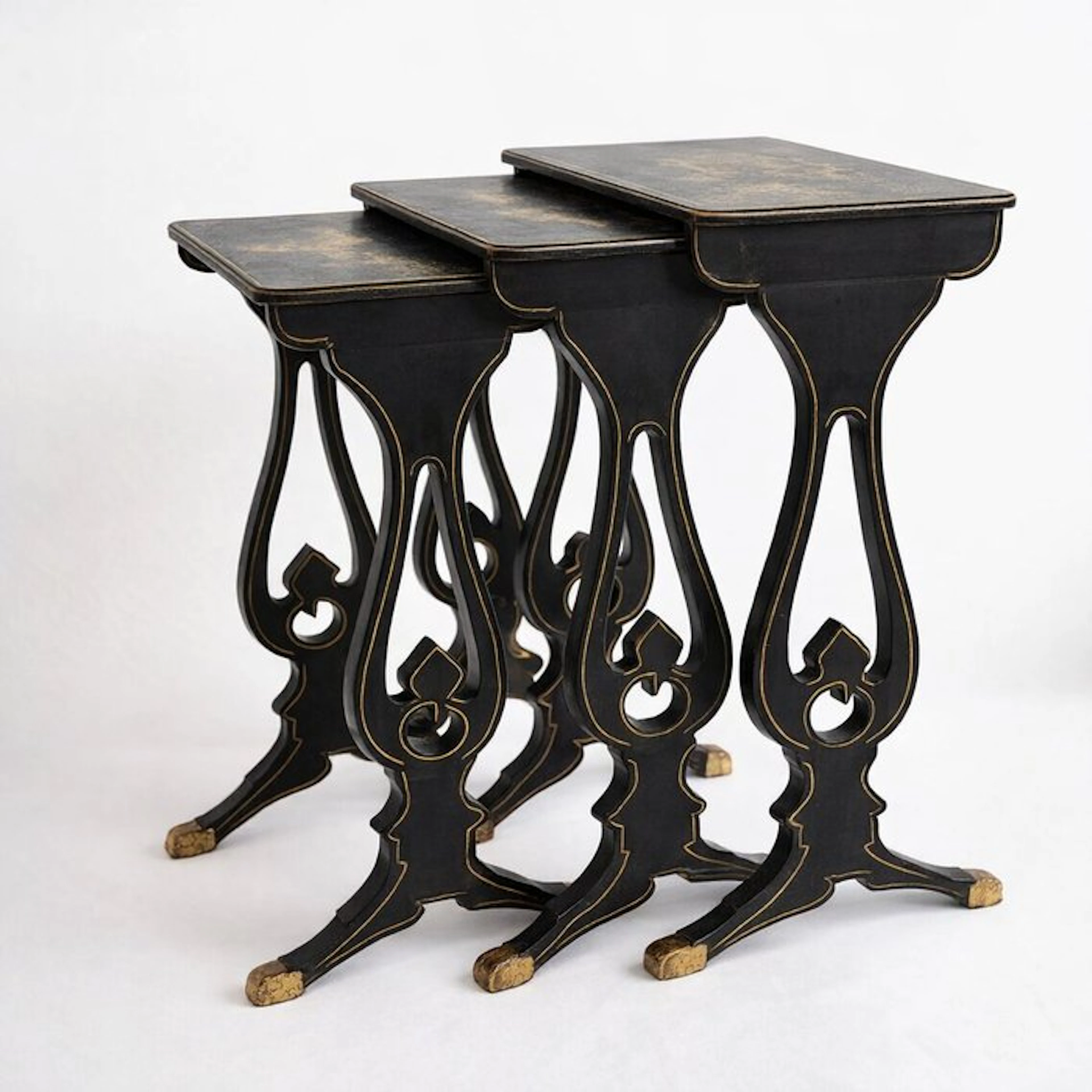 Table (3) - Chinoiserie - Wood