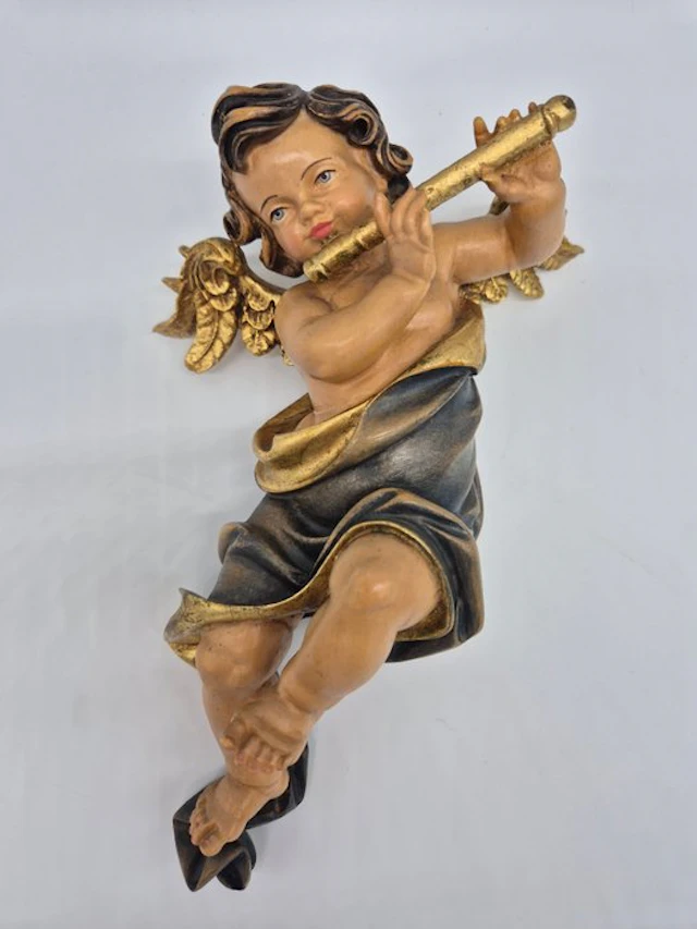Max Kagerbauer - Figure - Handgeschnitzter Cäcilienputte...