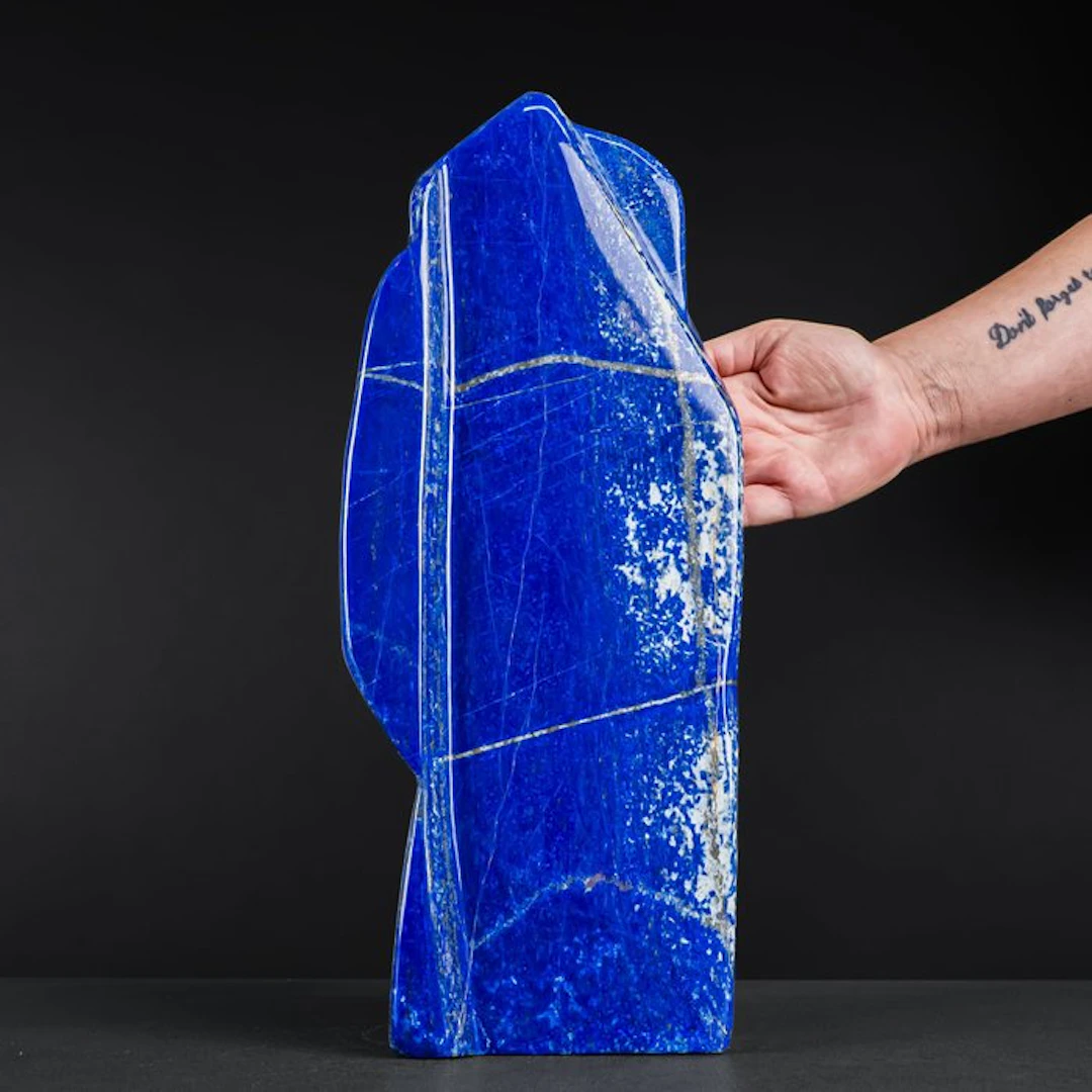 Der Stein der Könige – Lapis Lazuli Freiform aus Pakistan- 9061.11 g