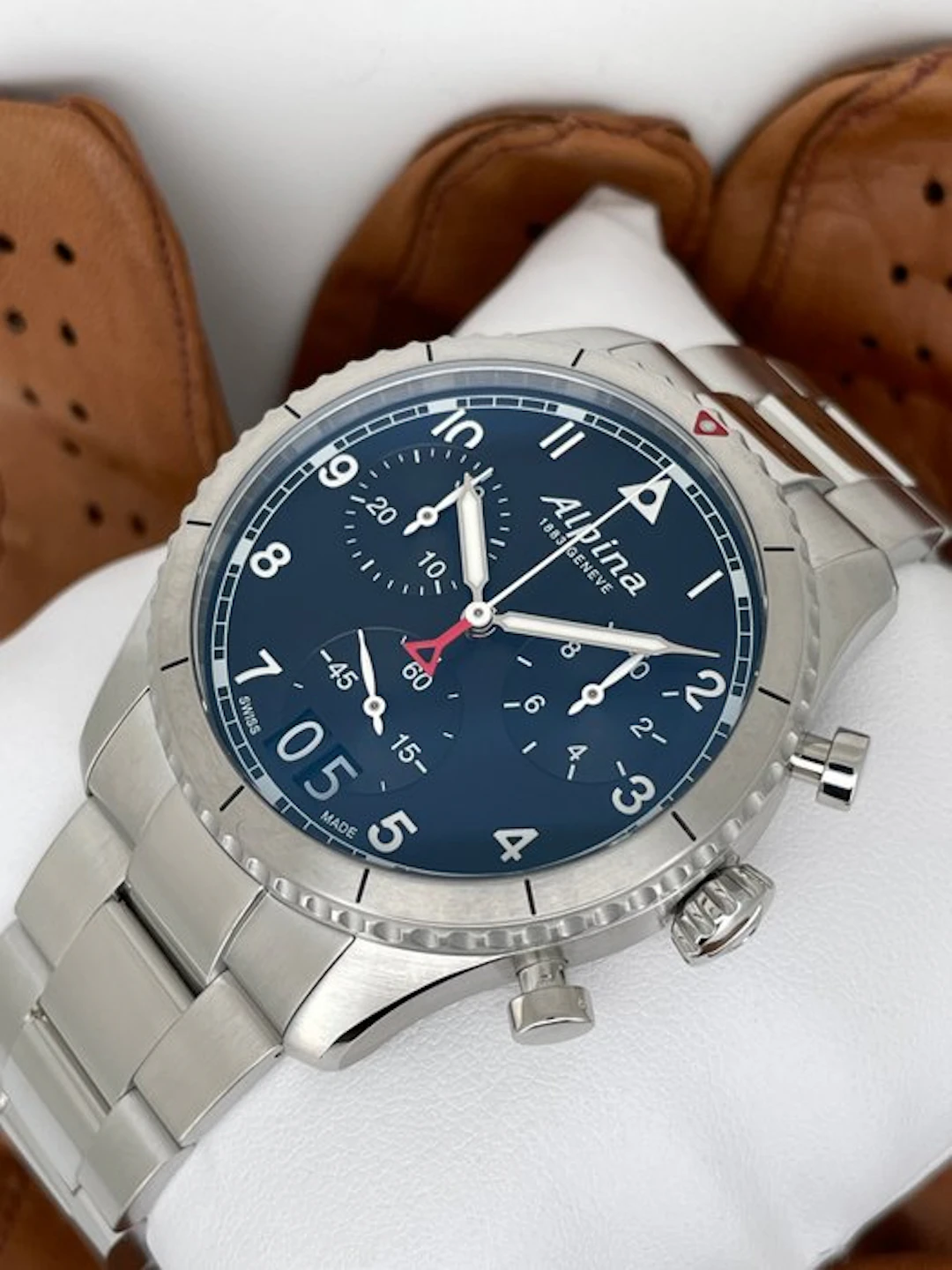 Alpina - Startimer Pilot Chronograph - AL-372BW4S26B - Men -
