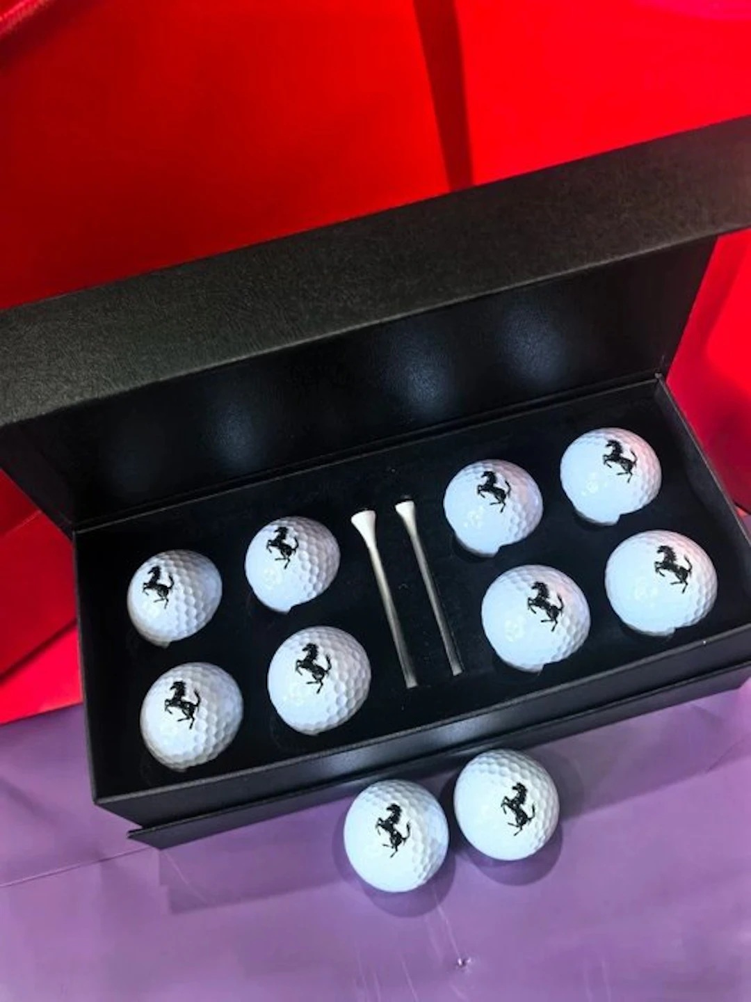 Set of golf balls - Ferrari