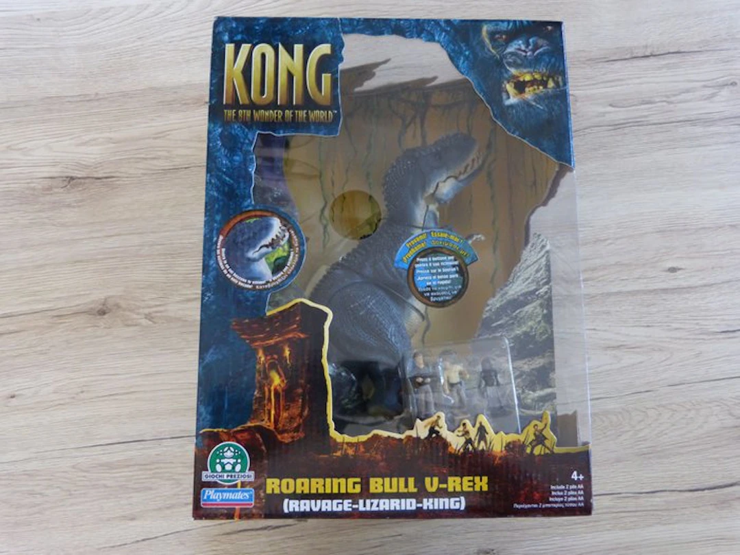 Kong - Playmates - Action figure Roaring Bull V-Rex - 2000-2010