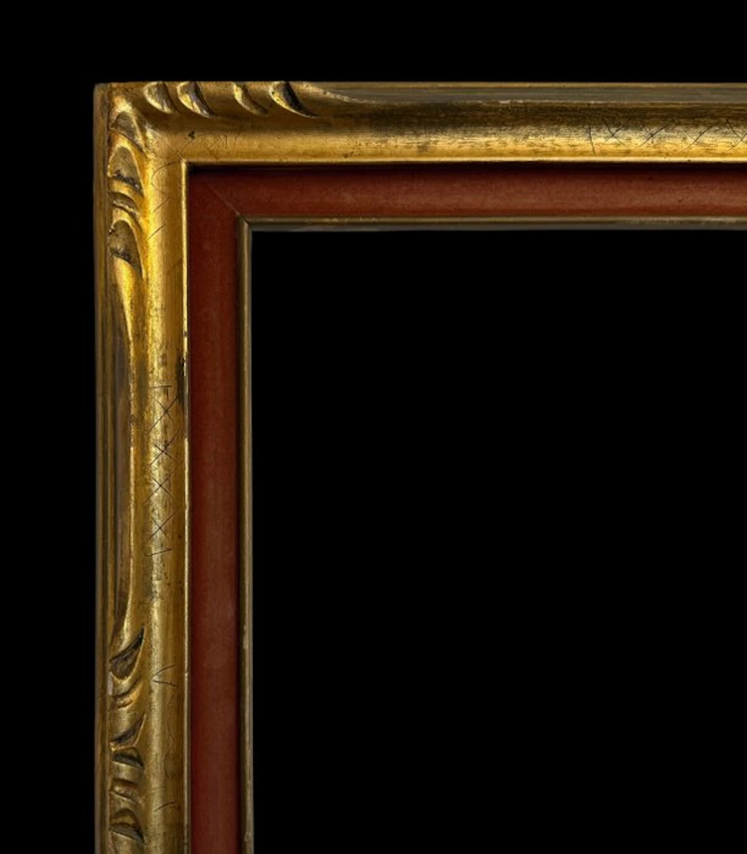 Riflessi d'Oro e Passione - Frame - Gold leafing...