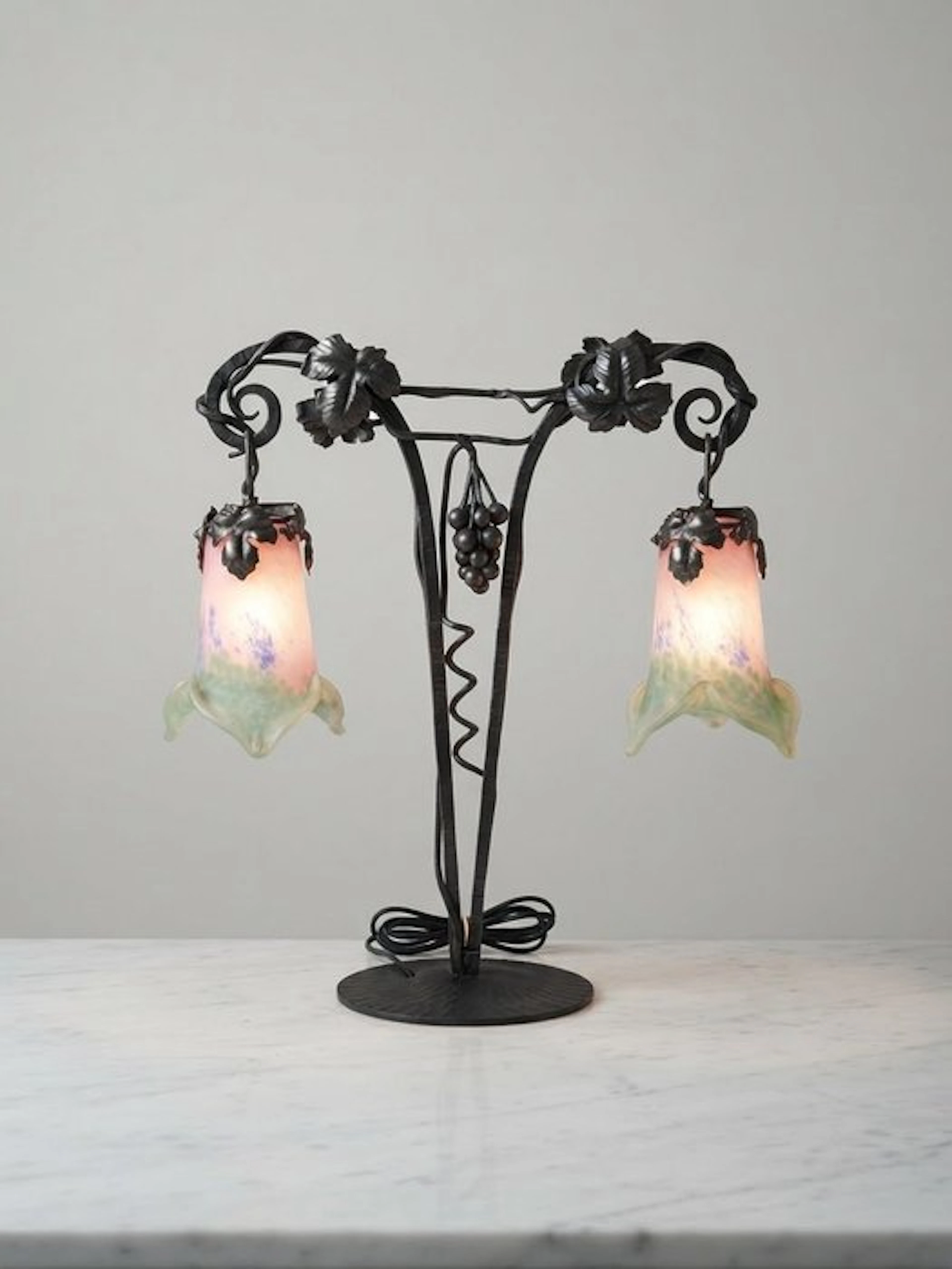 Le Verre Français – Verreries Schneider circa 1925 - Lamp...