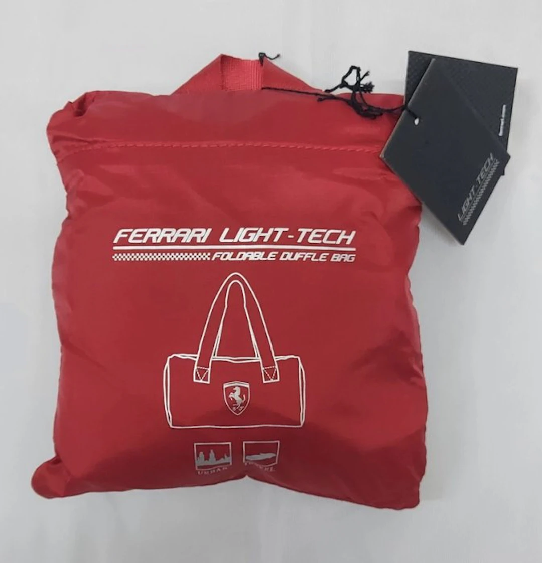 Bag - Ferrari - Borsone Ferrari leggero foldable richiudibile RED ROSSA