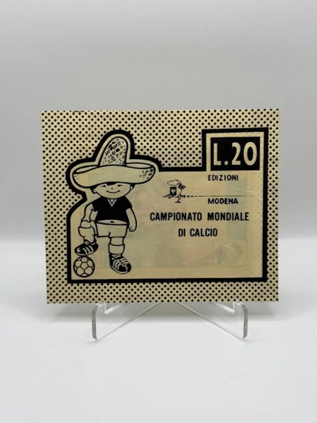1970 Panini WC Mexico 70 Pelé PROTOTYPE PACK - Mexico 70 First edition