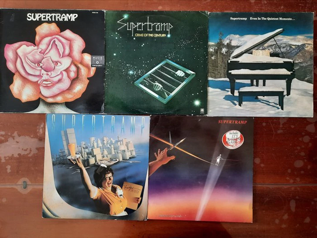 Supertramp & Related - 5 x LP Album - Multiple titles...