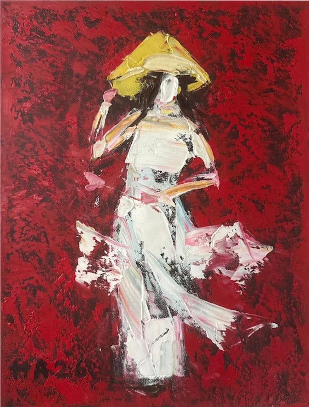 Hoang Anh (1984) - Étude Atelier (10) ↑40 →30 cm