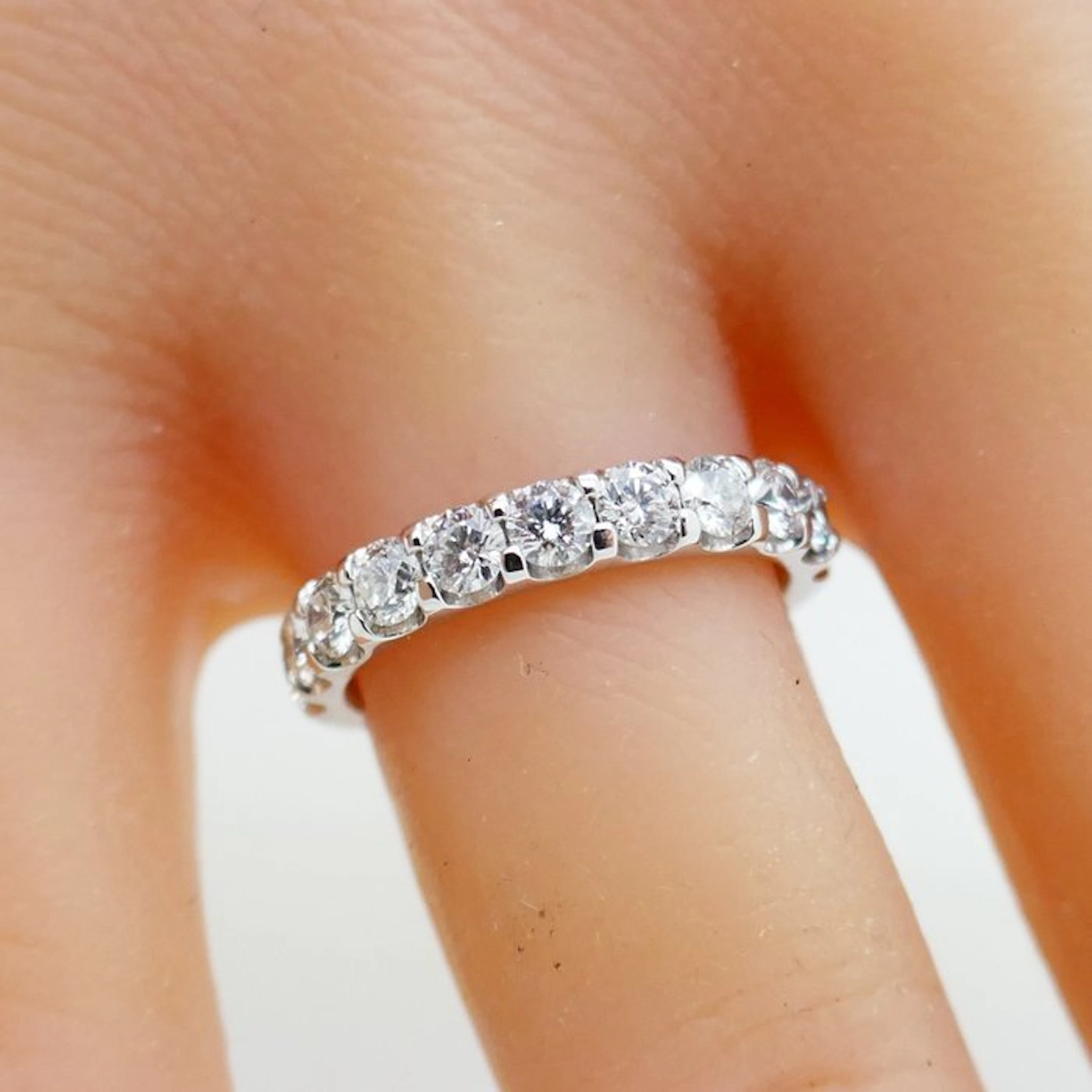 No reserve price - Eternity ring - 18 kt
