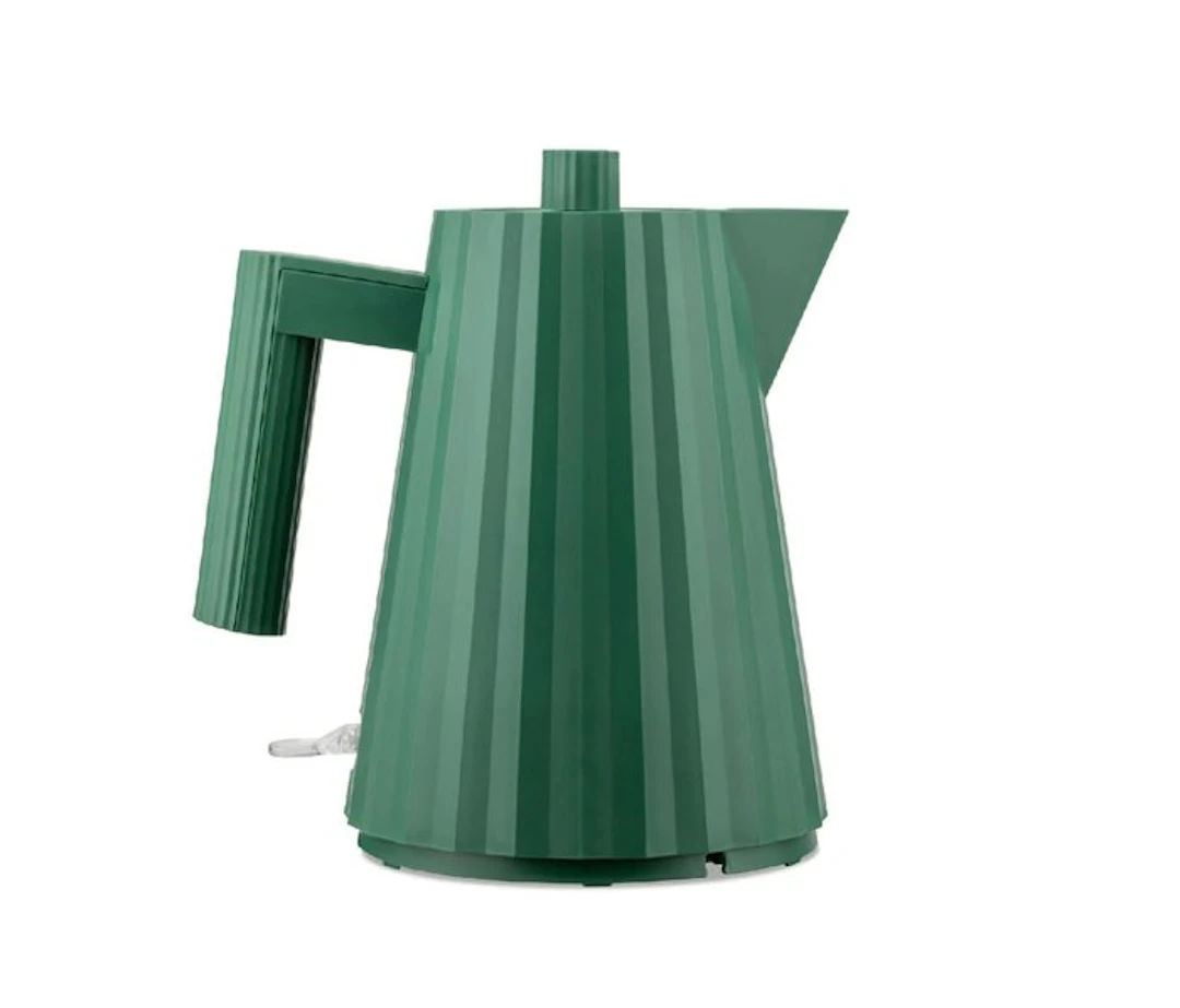 Alessi - Michele De Lucchi - Kettle - Plissé - Thermoplastic - Green - 100cl