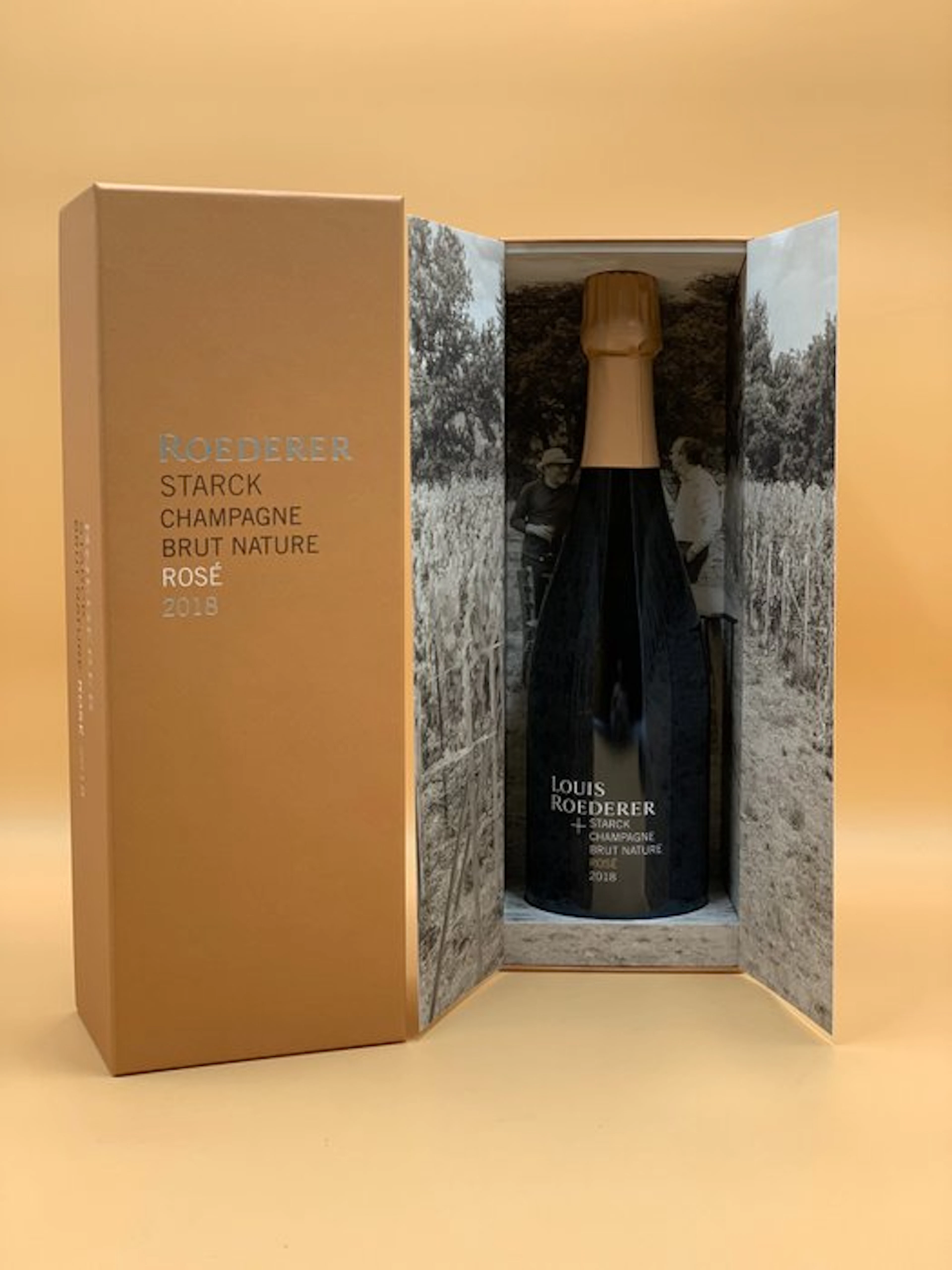 2018 Louis Roederer, Starck Brut Nature Rosé - Champagne - 1 Bottle (0.75L)