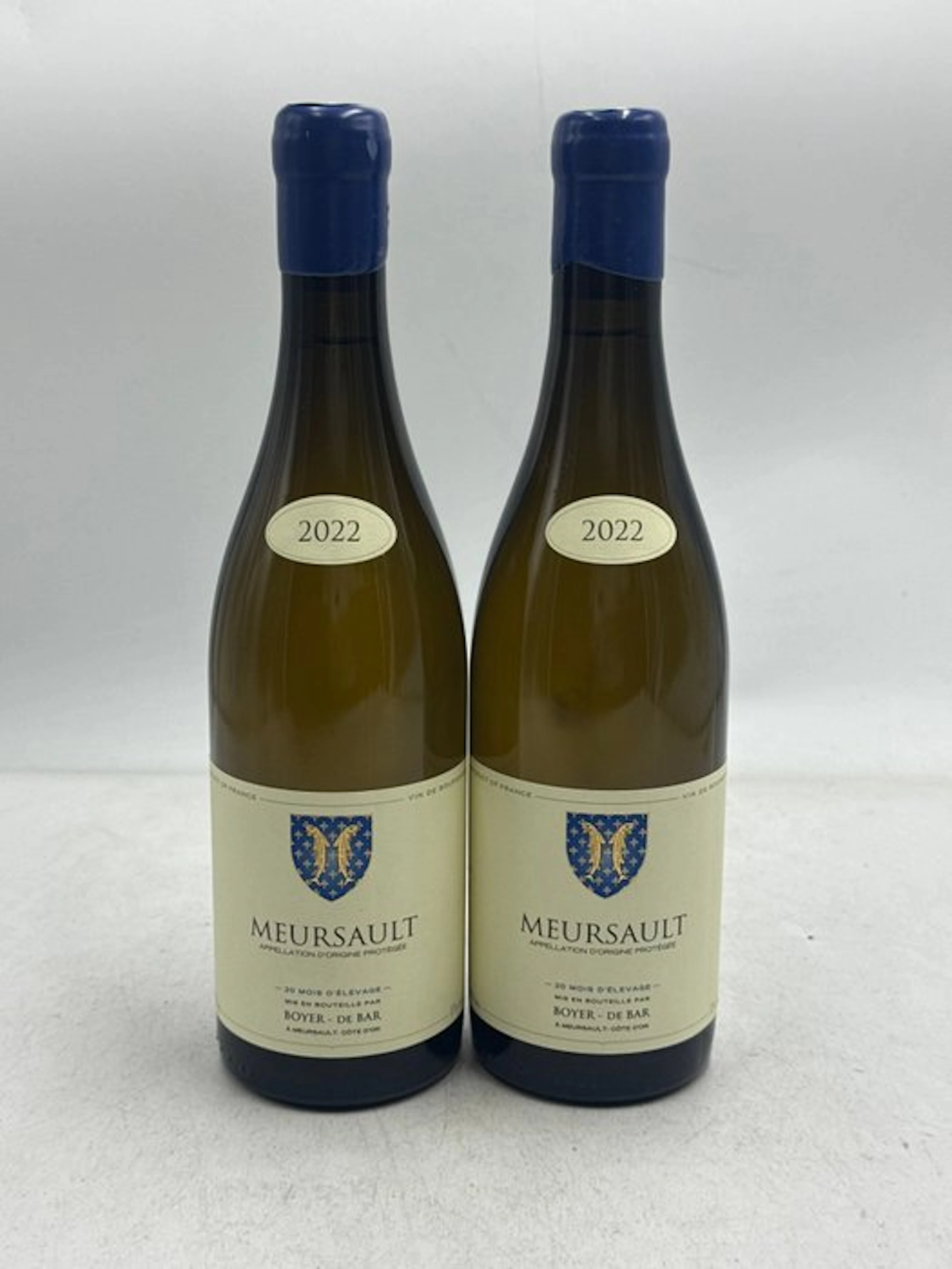 2022 Boyer - De Bar - Meursault - 2 Bottles (0.75L)