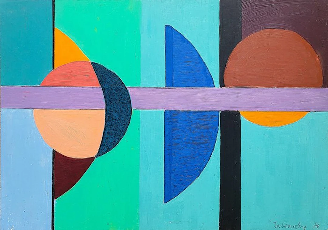 Hilla Jablonsky (1922-2019) - Abstrakte Komposition