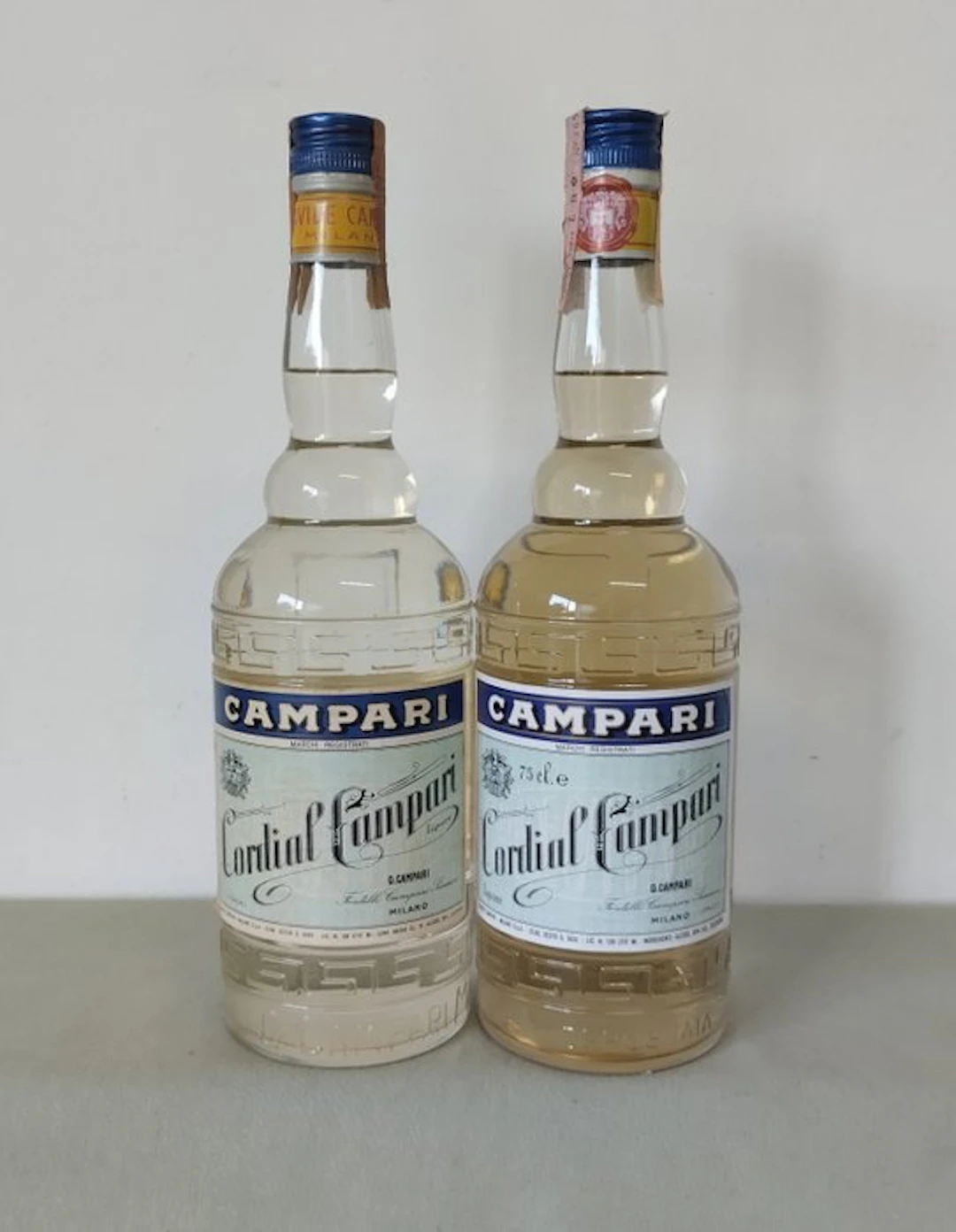 Campari - Cordial Campari - b. 1980s - 75cl - 2 bottles