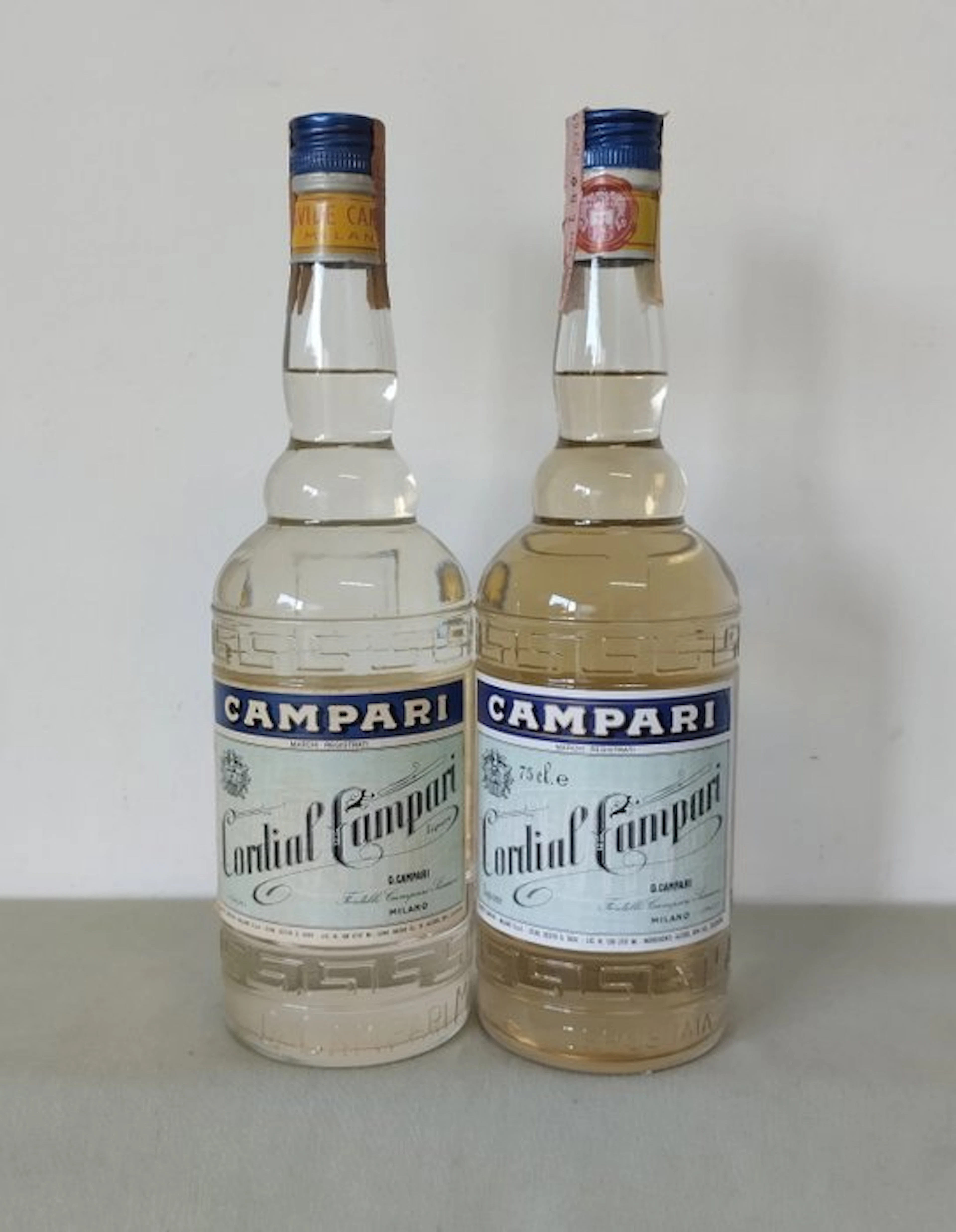 Campari - Cordial Campari - b. 1980s - 75cl - 2 bottles
