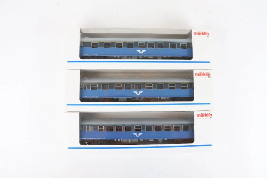 Märklin H0 - 4377/43771/43773 - Model train passenger carriage (3) - 1st class