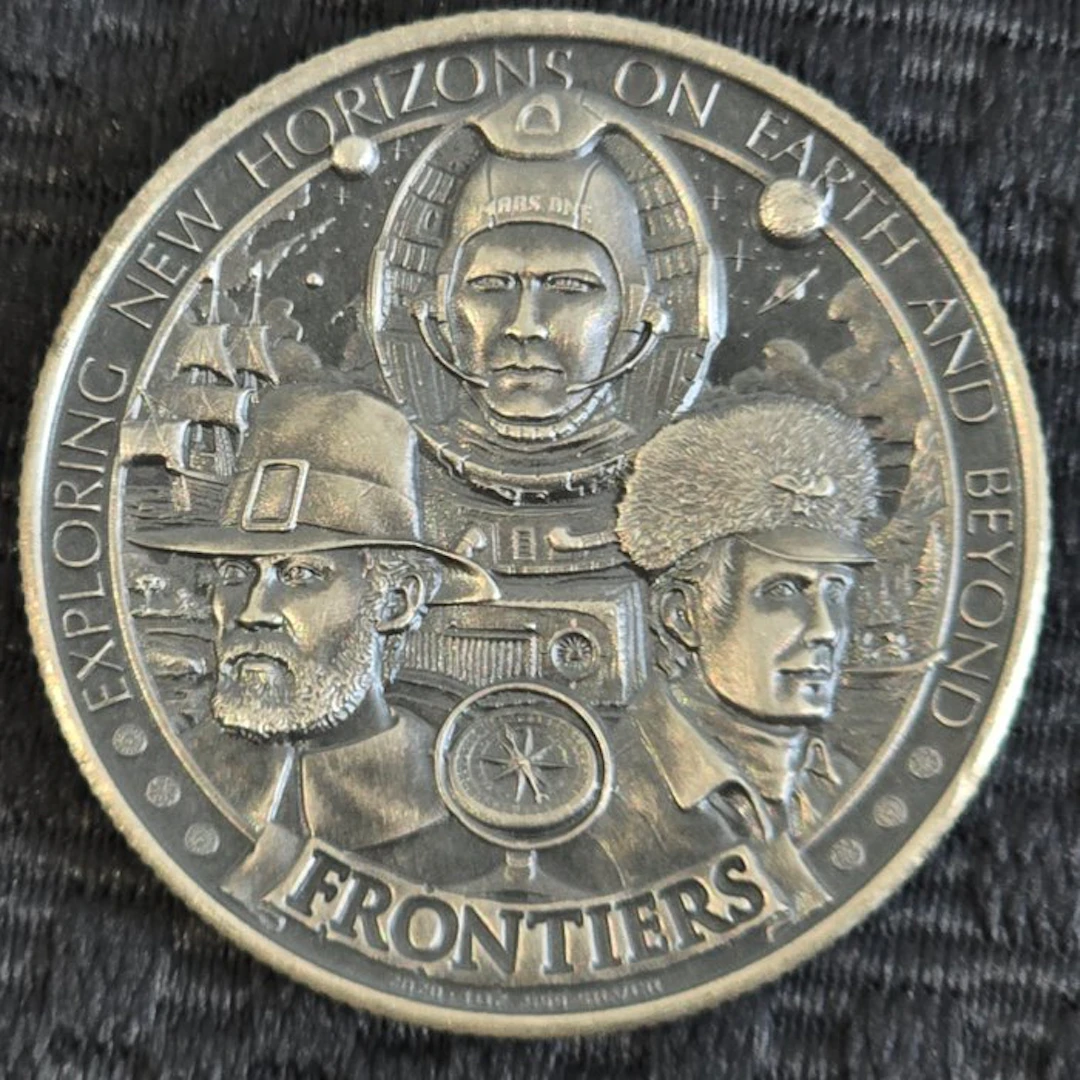 United States. 2020 - Serie Frontiers ( Westward Ho!) 1 Oz (No reserve price)