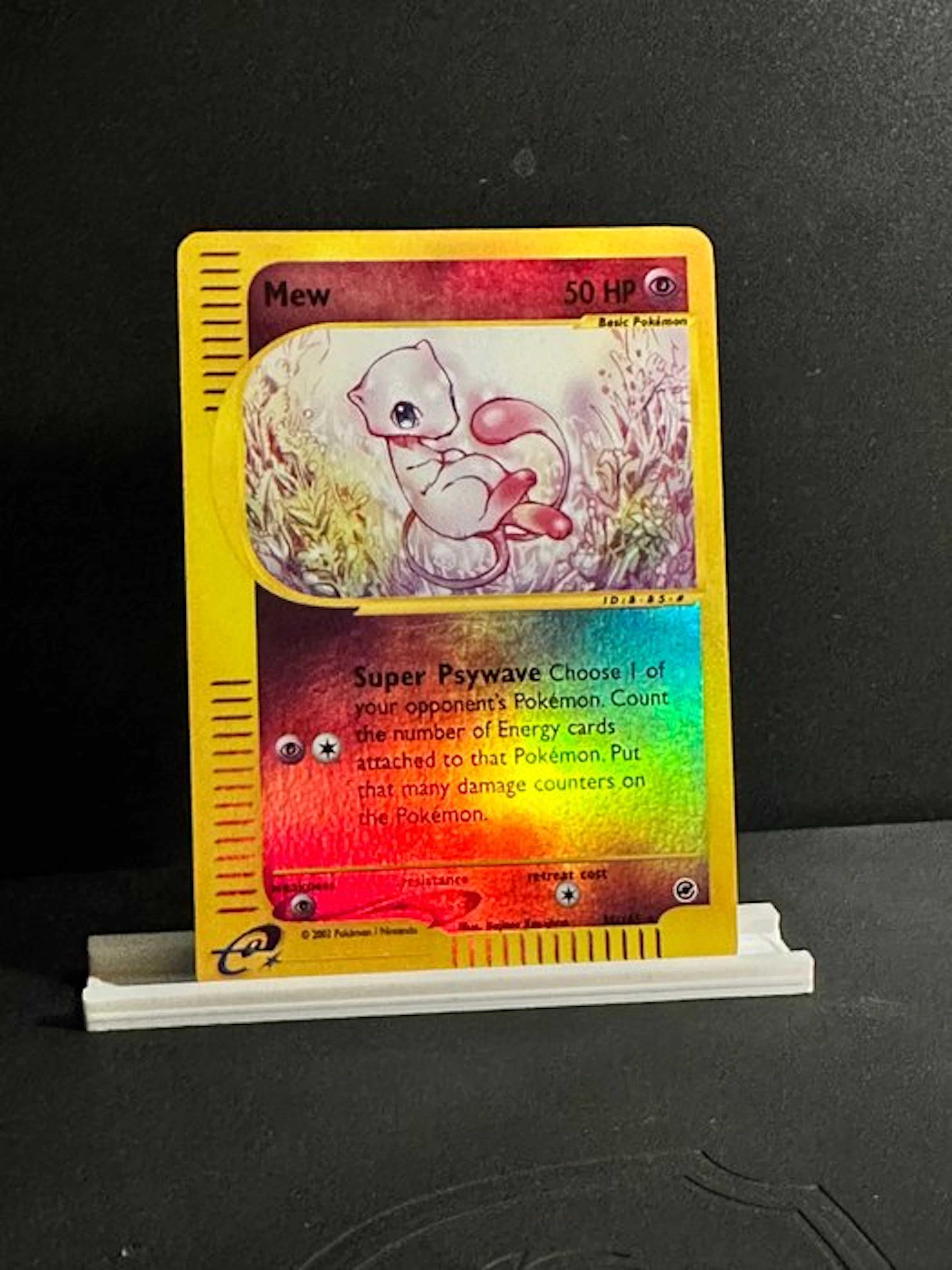 Pokémon - 1 Card - Mew 55/165 Foil, Reverse holo - WOTC - Expedition Base Set