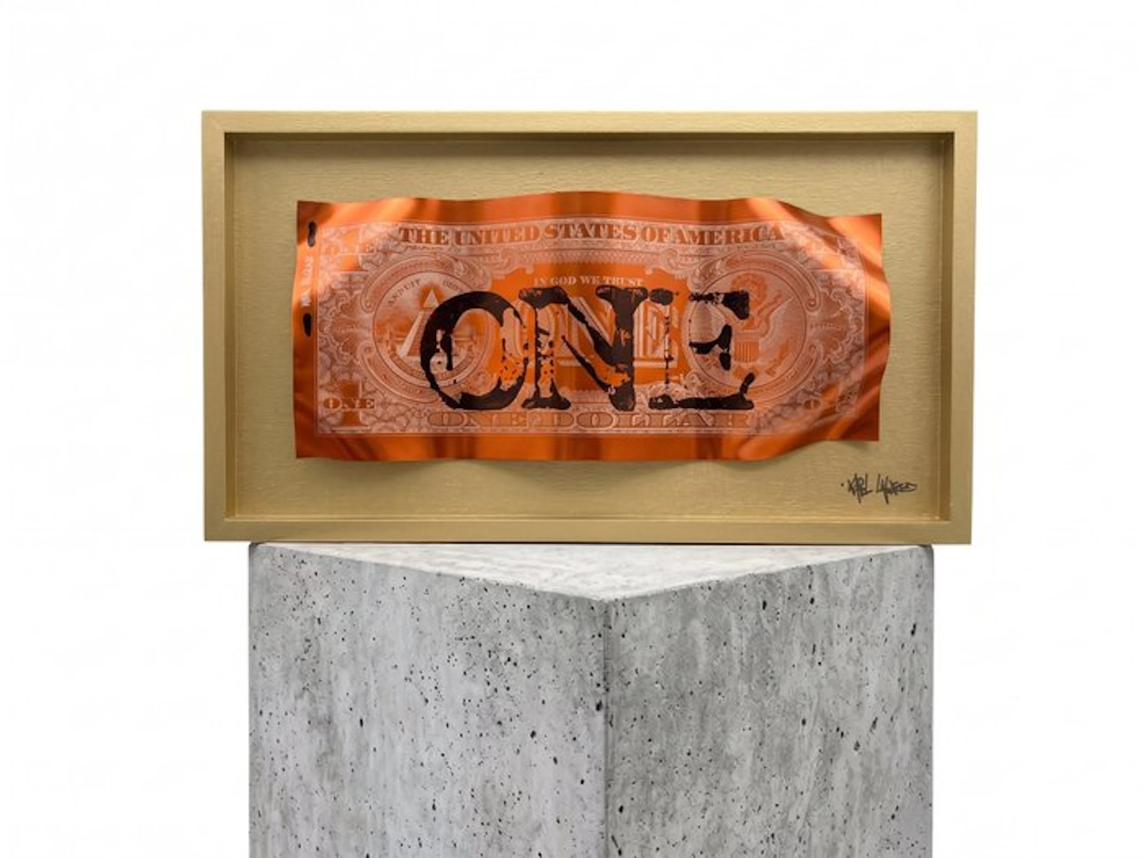 Karl Lagasse - Sculpture Alluminium et Bois NEW *One...
