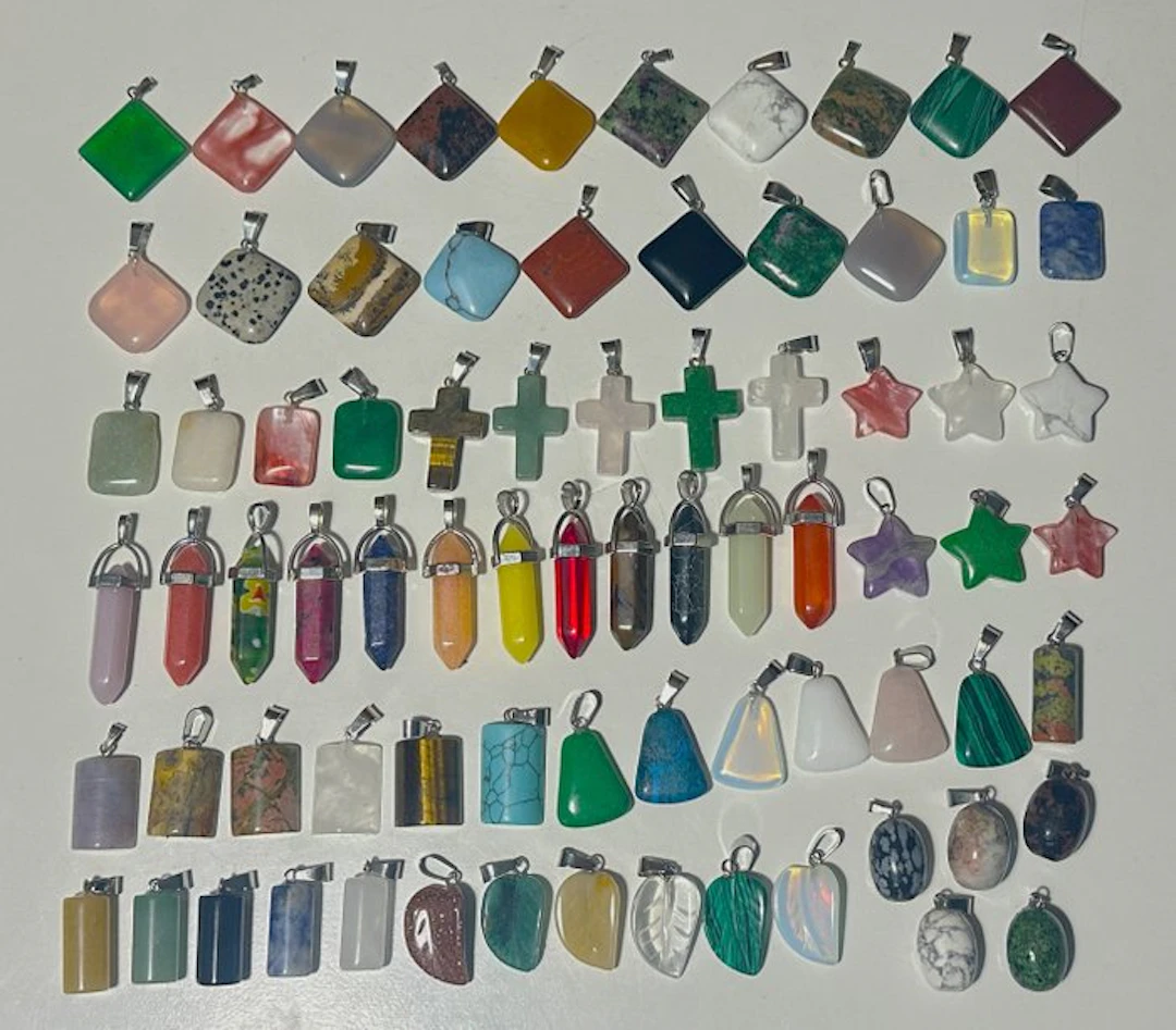 Amethyst; jasper; sodalite; nephrite; Ruby Zoisite; lapis...