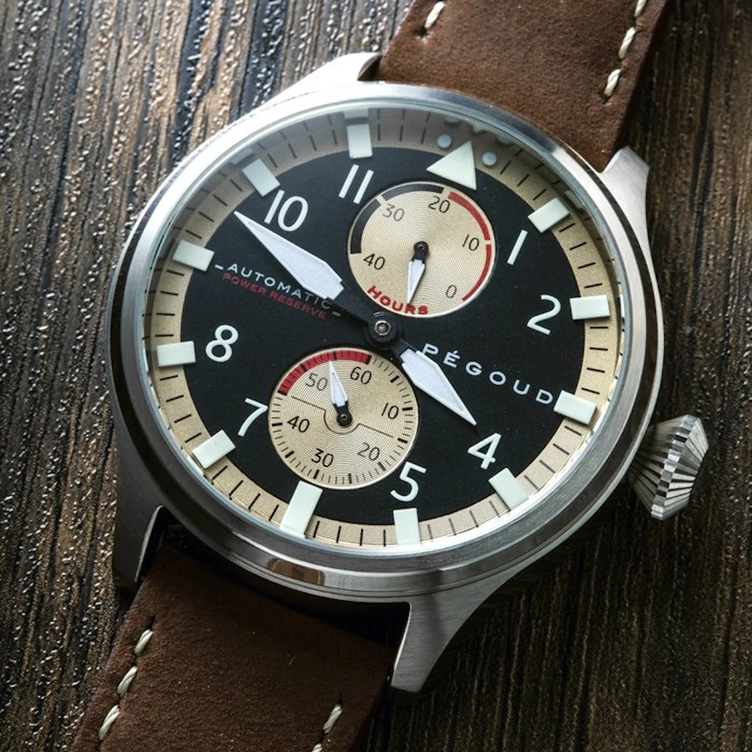 Pégoud - PILOTAGÈ - Automatic - Power Reserve - Flieger...