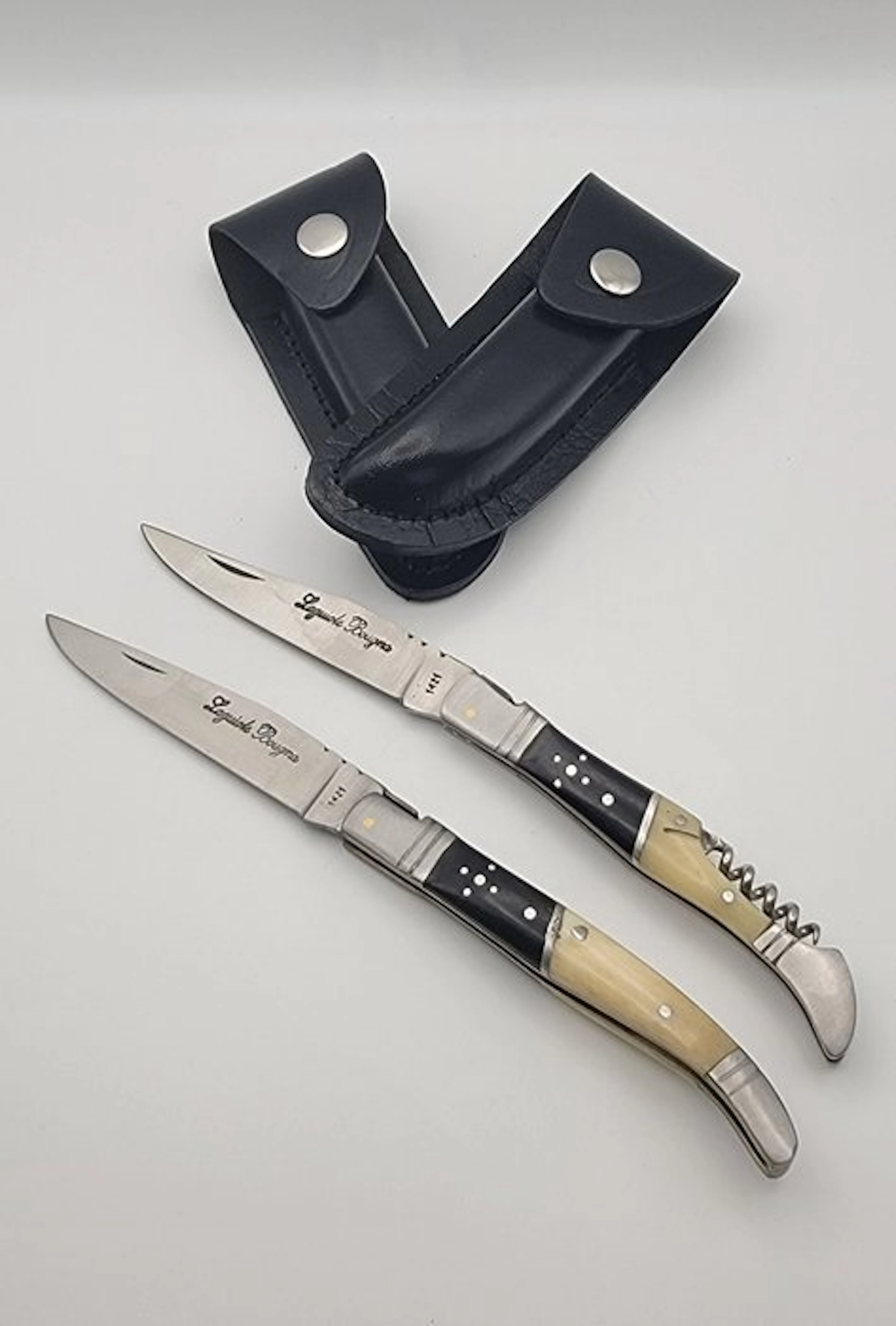 Laguiole Bougna - Table knife set - ABS - Folding knives