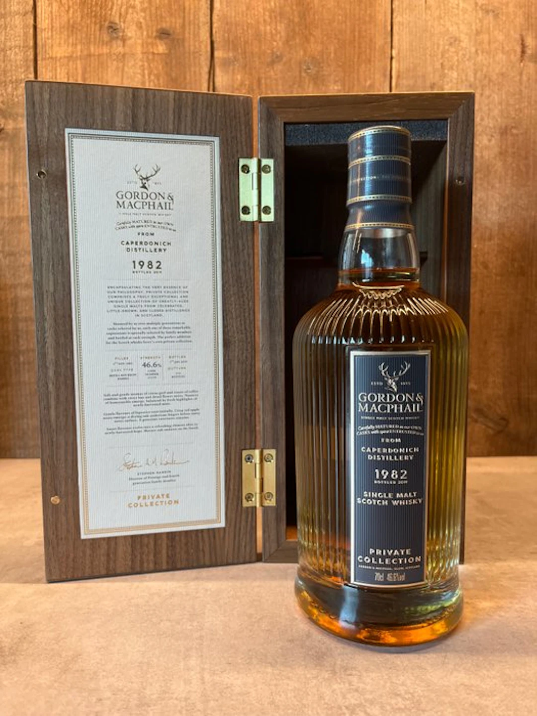 Caperdonich 1982 36 years old Private Collection - Gordon & MacPhail - b