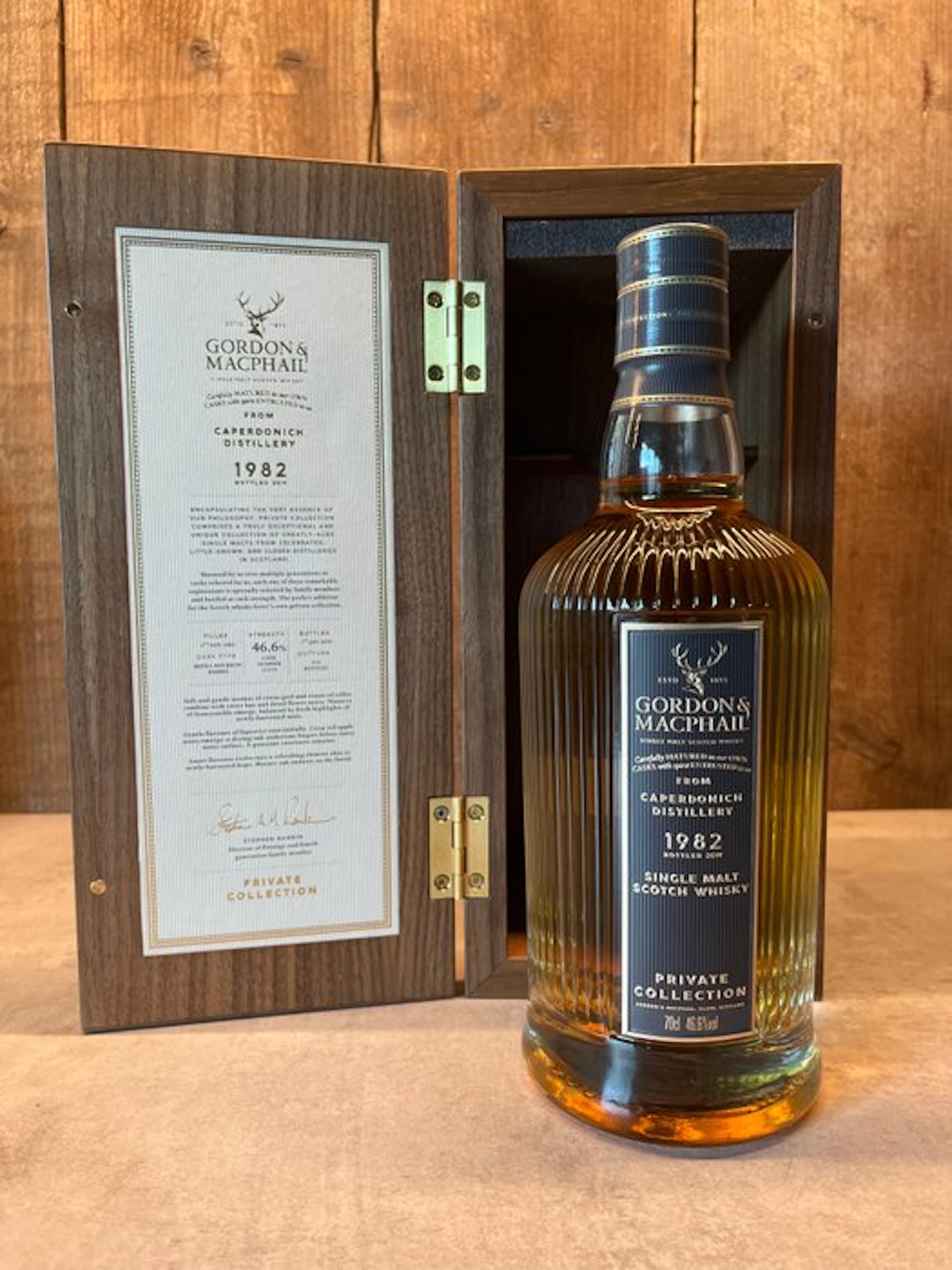 Caperdonich 1982 36 years old Private Collection - Gordon & MacPhail - b