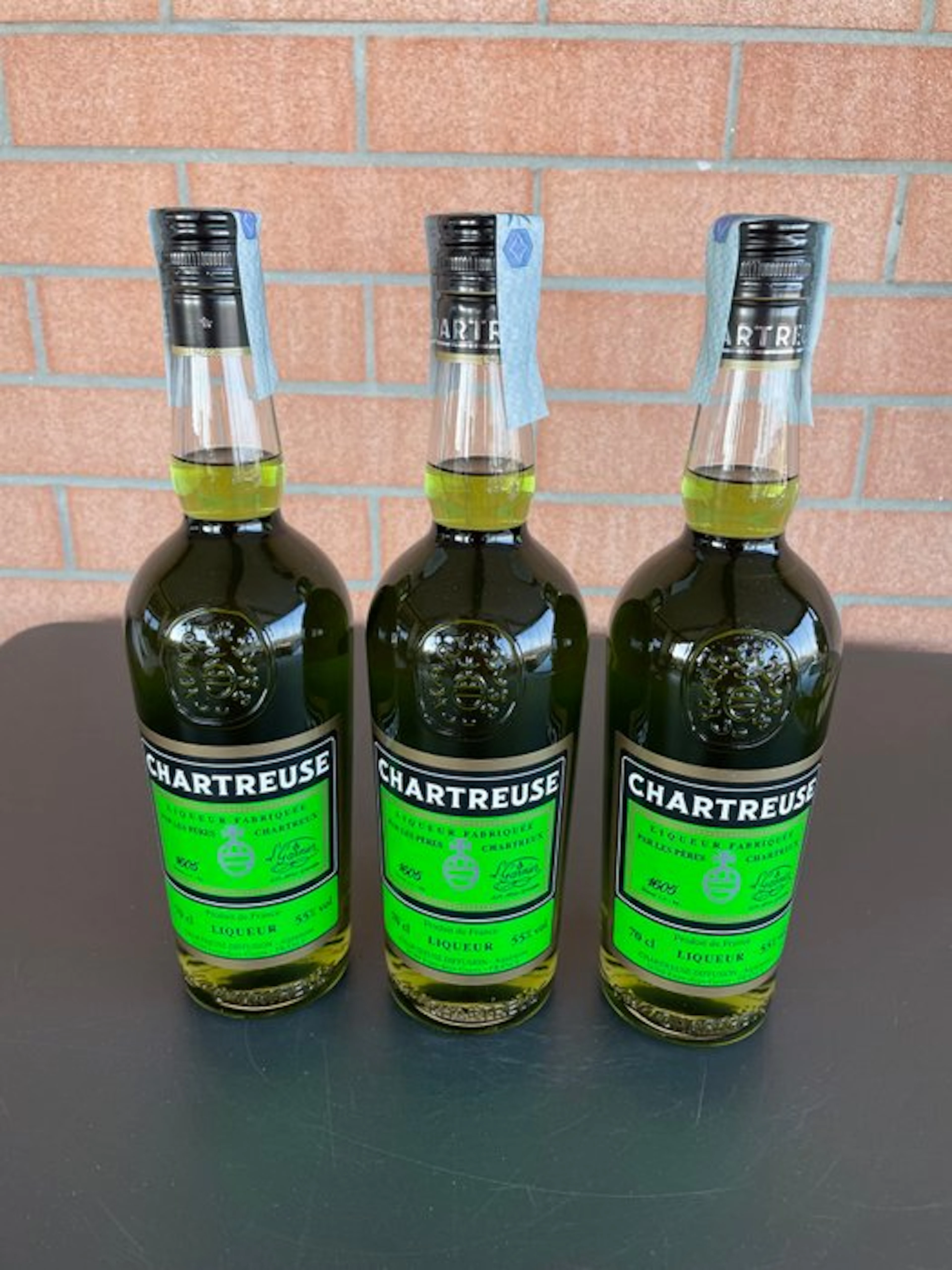 Chartreuse - Green - Aiguenoire - b. 2026 - 70cl - 3 bottles