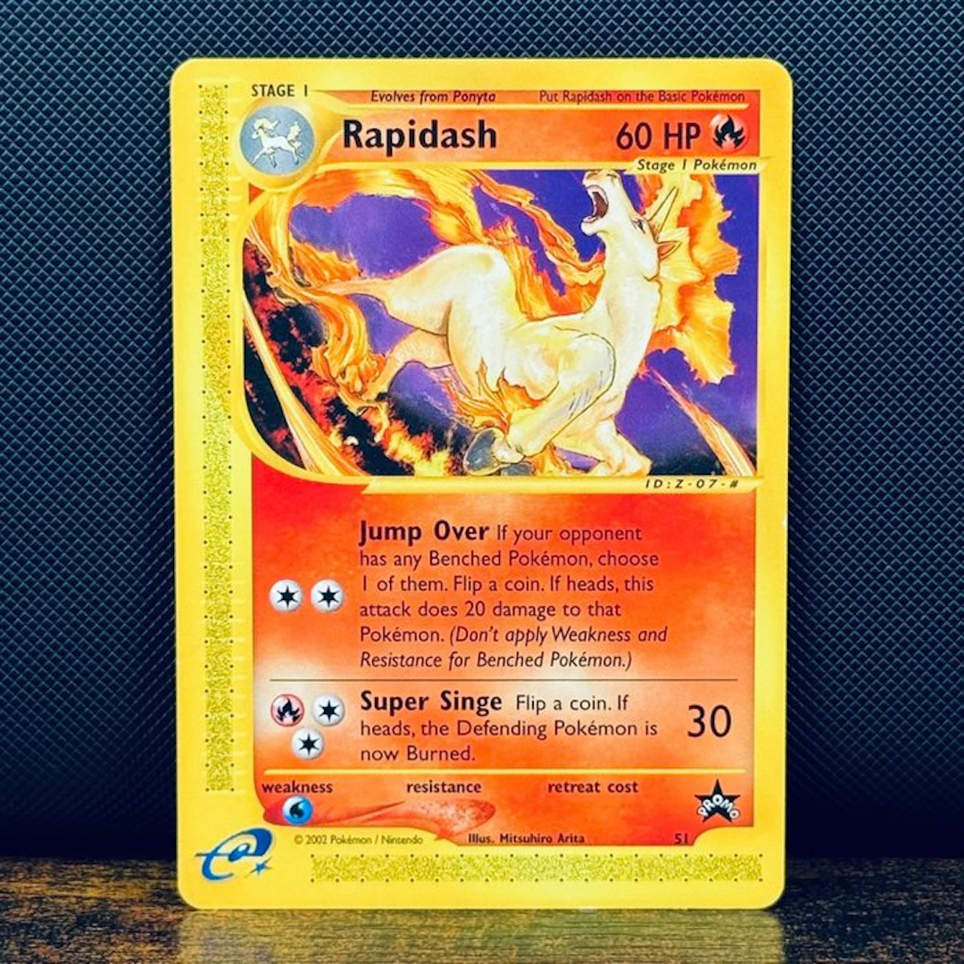 Pokémon Card - Rapidash 51 – Pokémon