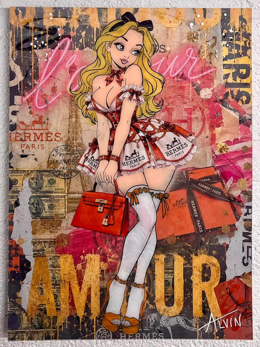 Alvin Silvrants - Cute girl based on Alice in Wonderland...