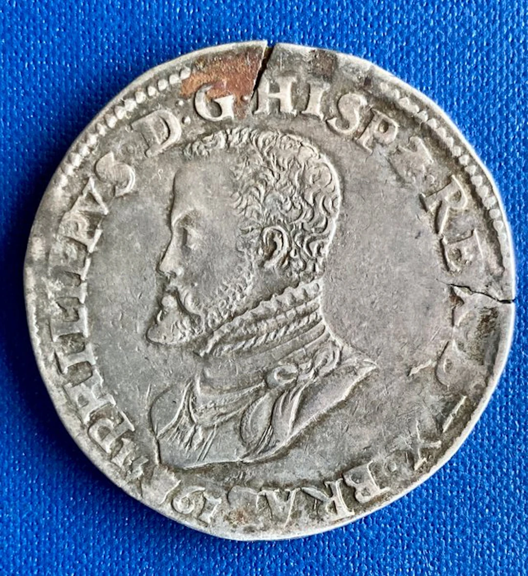Spanish Netherlands Philip II. Daalder 1561 (No reserve price)