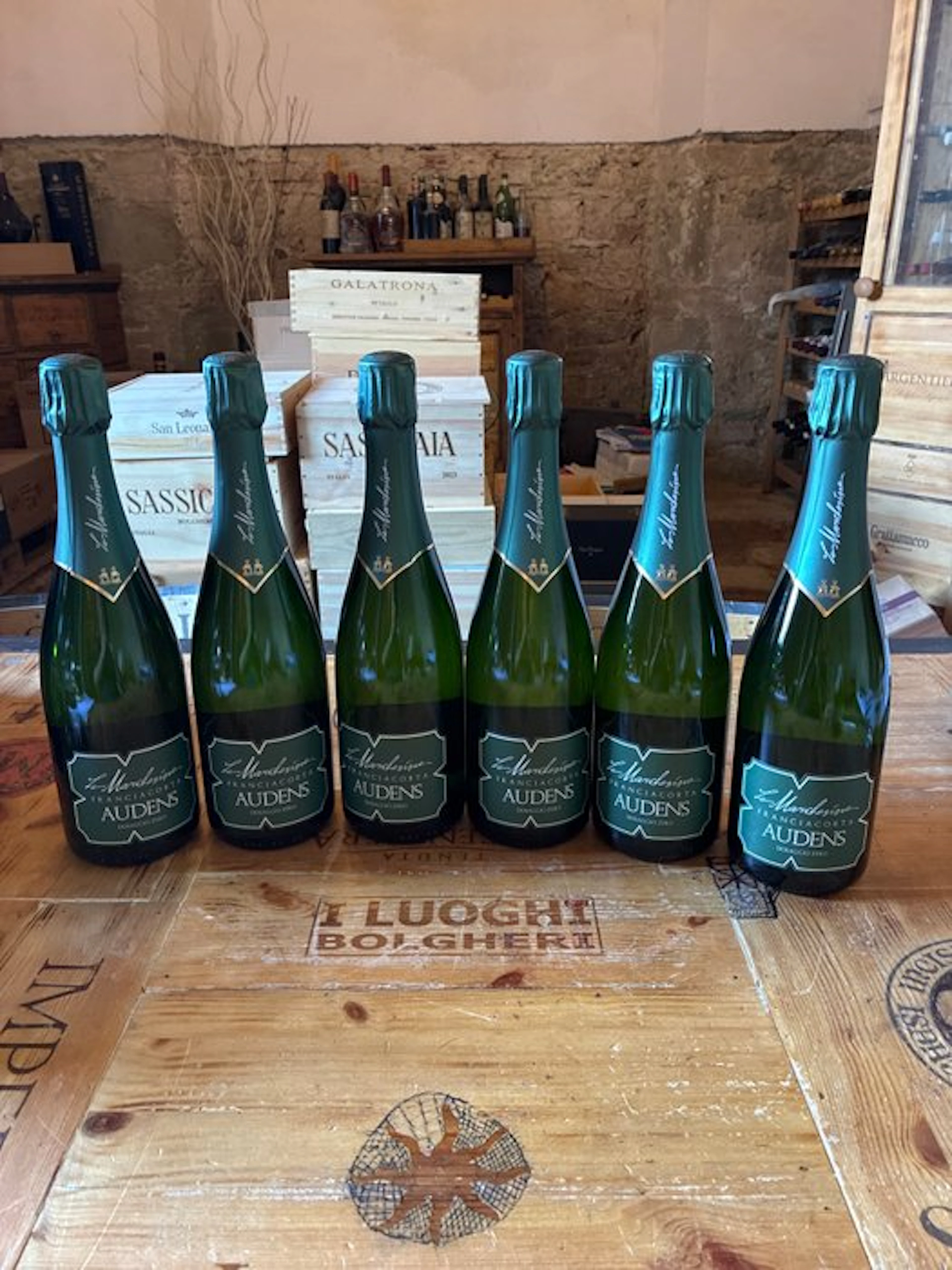 Le Marchesine, Audens - Franciacorta DOCG - 6 Bottles (0.75L)