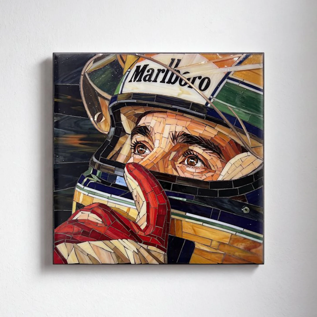 Kleury.art - [Ceramic Tile Art] " The Eyes of Senna” by Kleury.art (1/5)