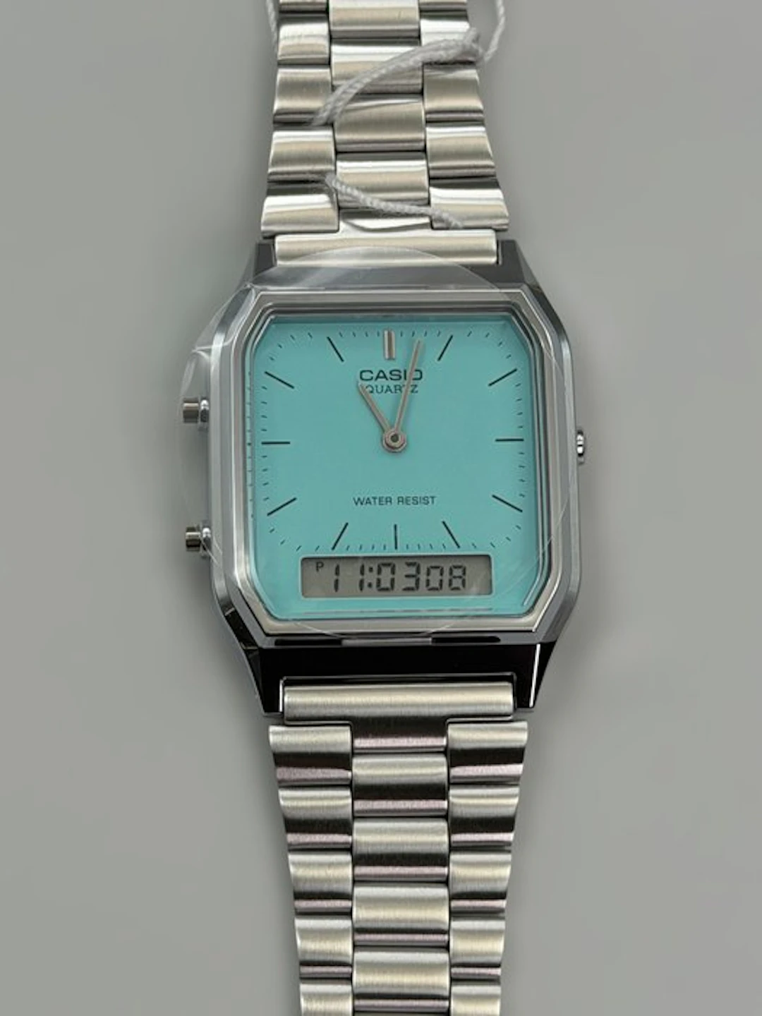 Casio Vintage – Iconic Ana-Digi Retro Watch – Turquoise...