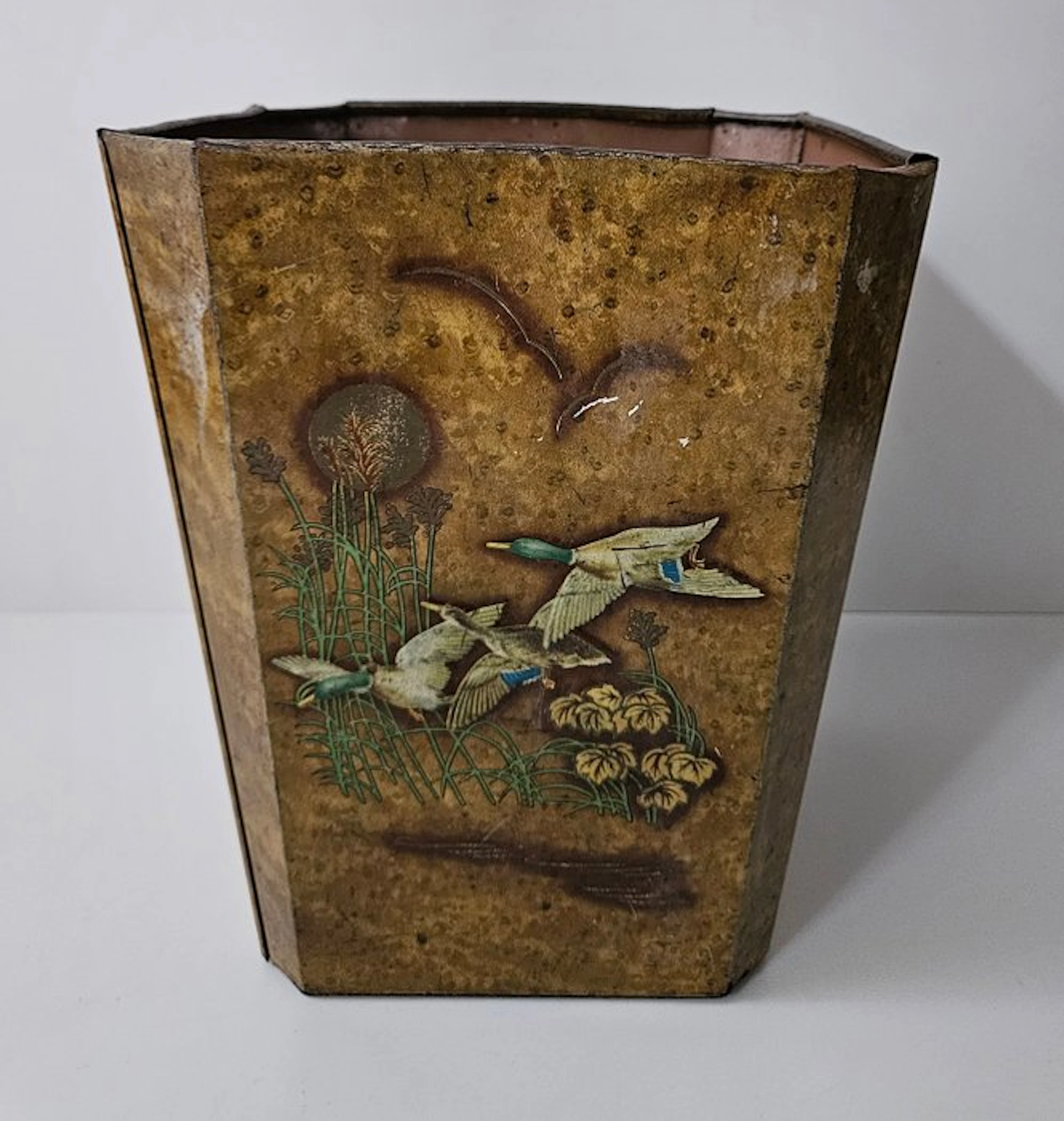Vessel - Worcester Ware - Trash Can - Steel - 1950-1960