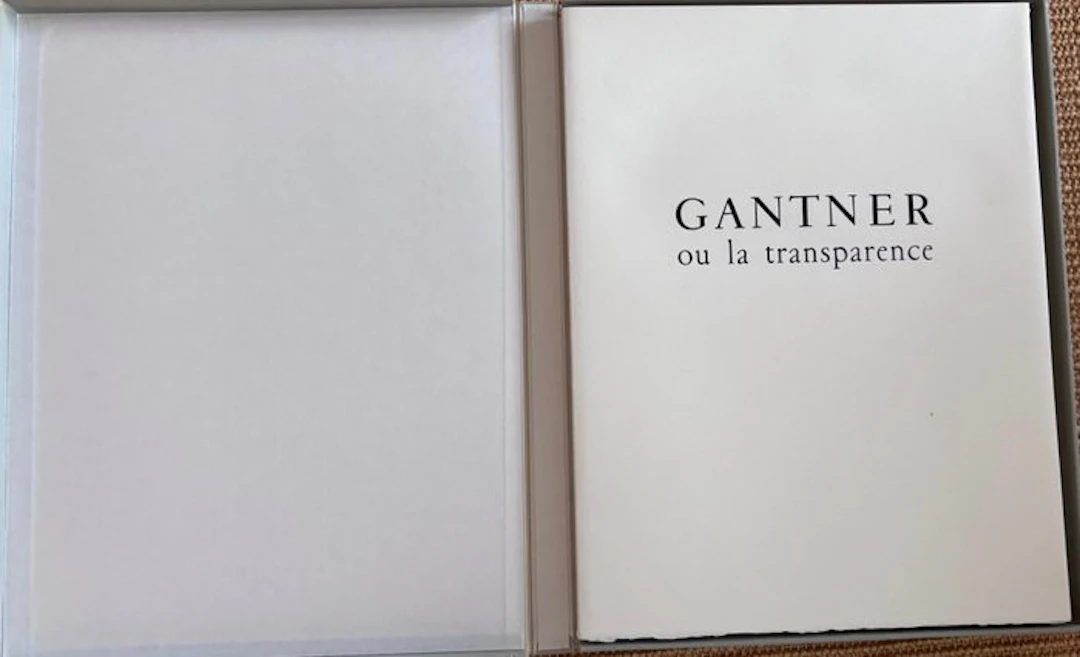 Bernard Gantner (1928-2018) - Gantner ou la transparence