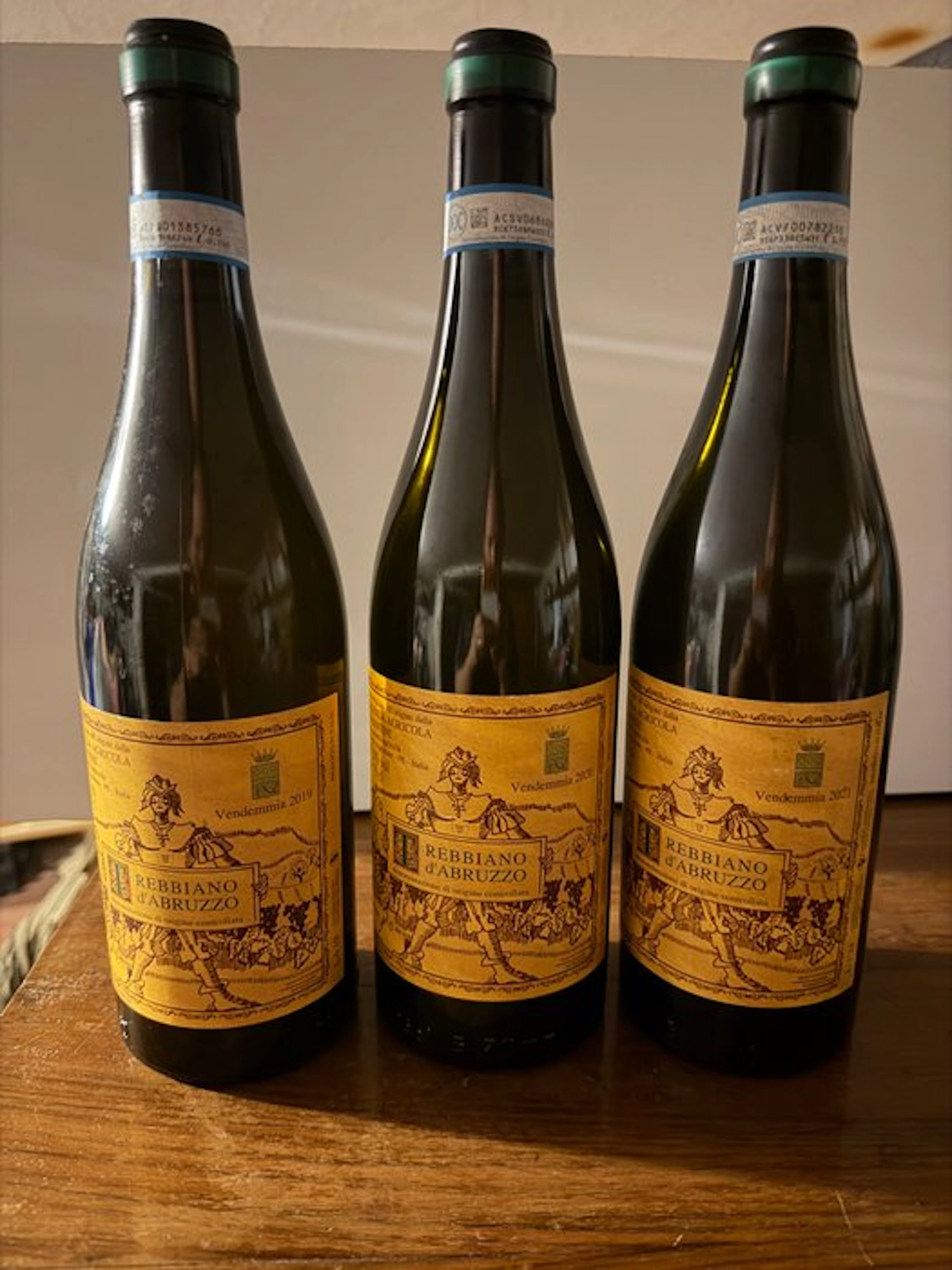 2019, 2020 & 2021 Valentini trebbiano d’Abruzzo - Abruzzo - 3 Bottles (0.75L)